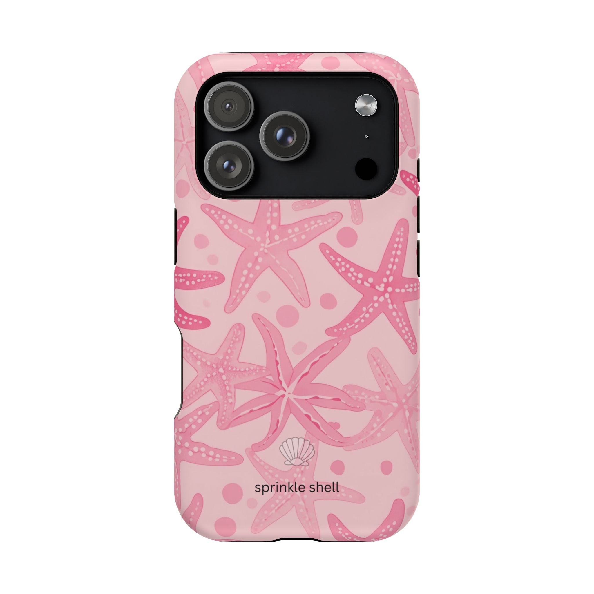 MagSafe Pink Starfish Iphone Case