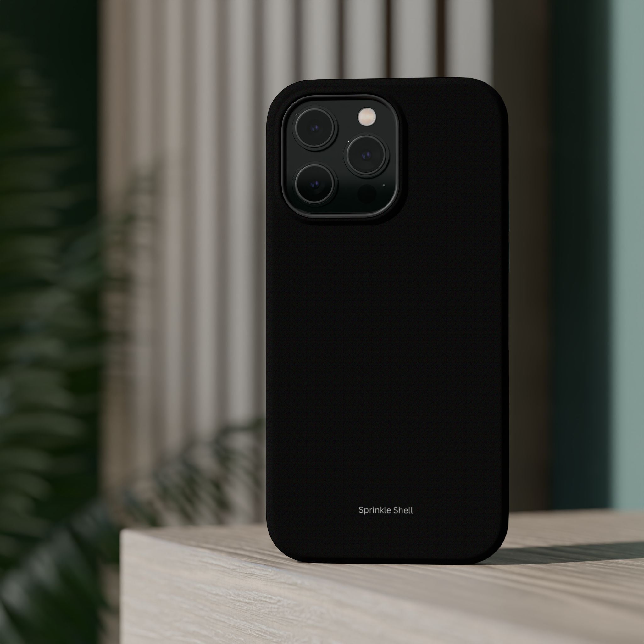 MagSafe Plain Black Iphone Case