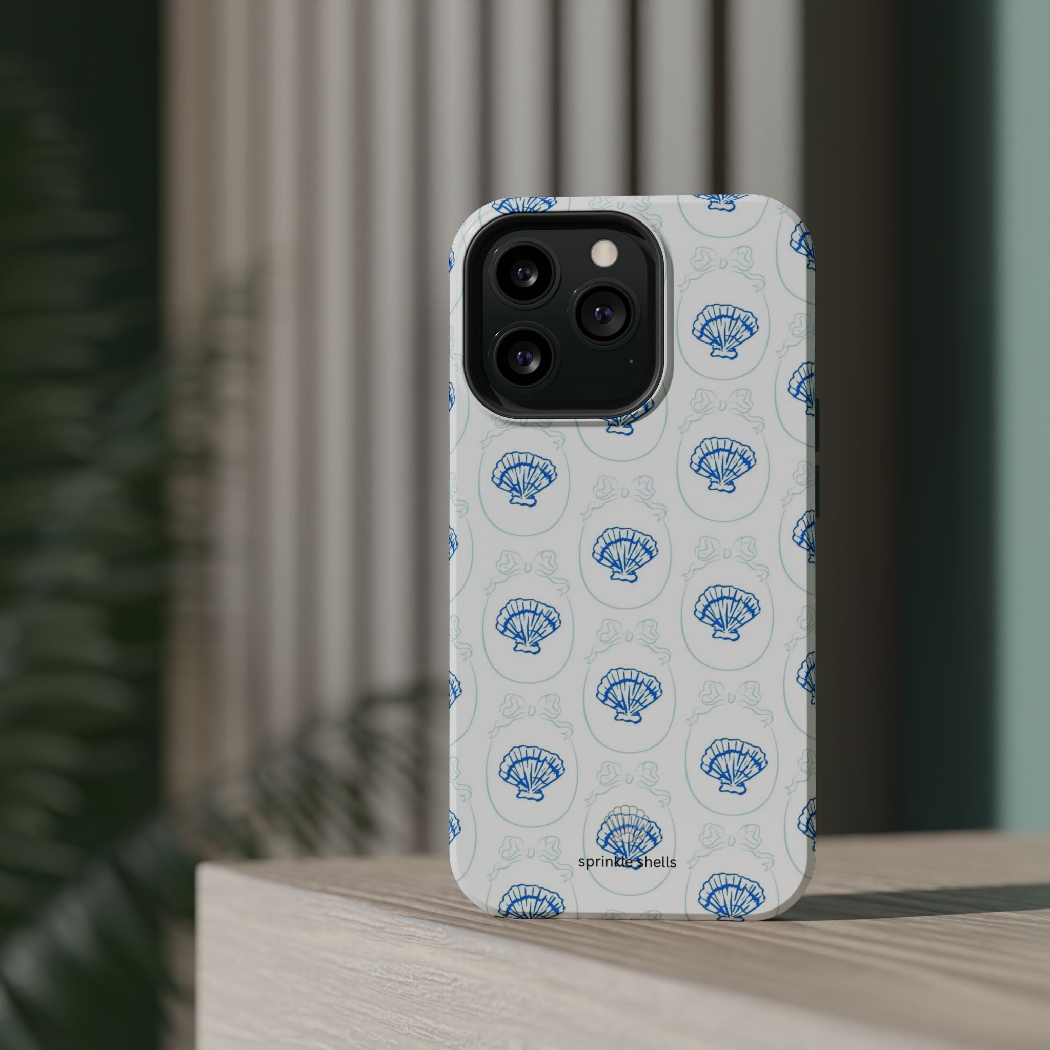 MagSafe Blue Shell iphone Case