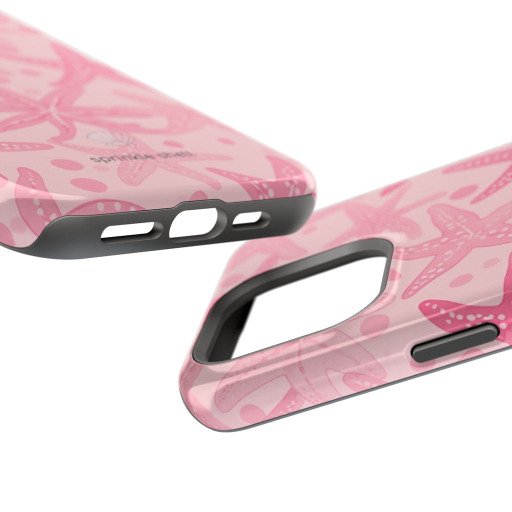 MagSafe Pink Starfish Iphone Case