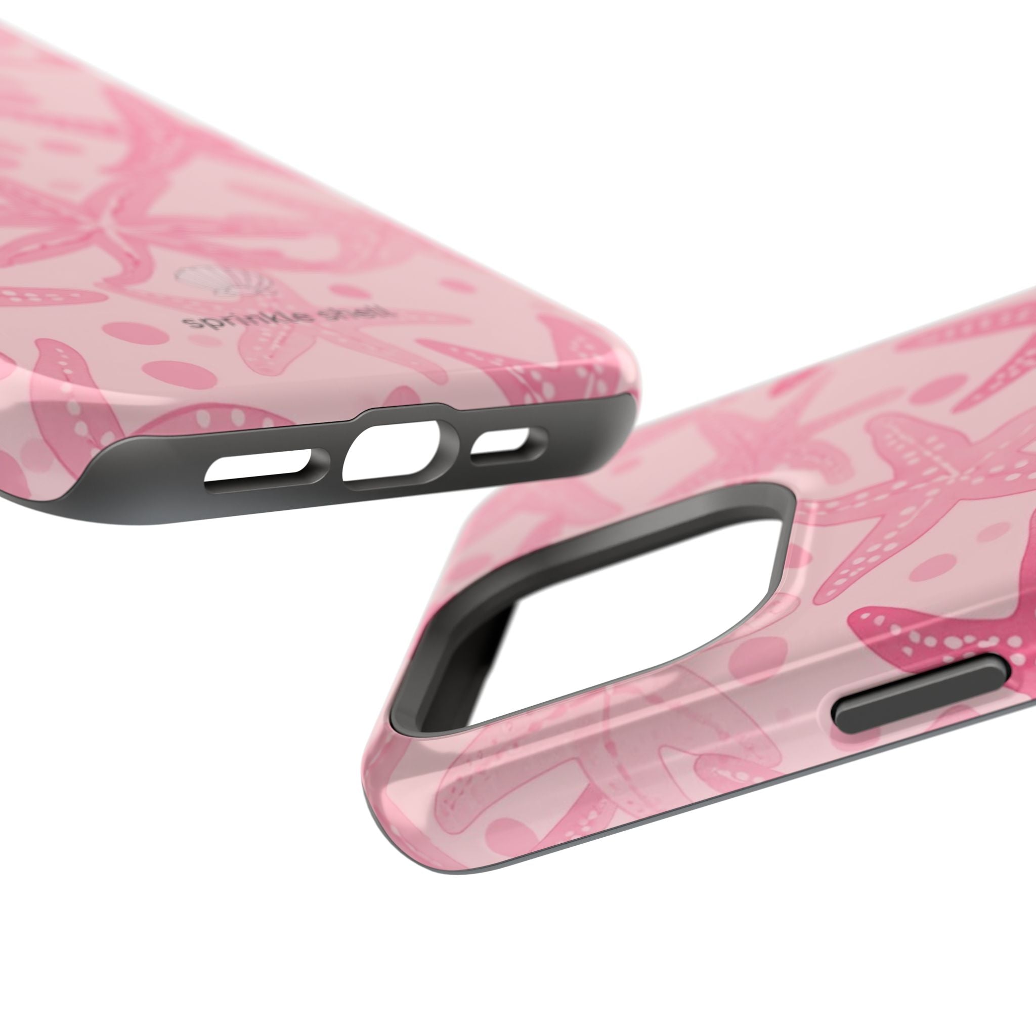 MagSafe Pink Starfish Iphone Case