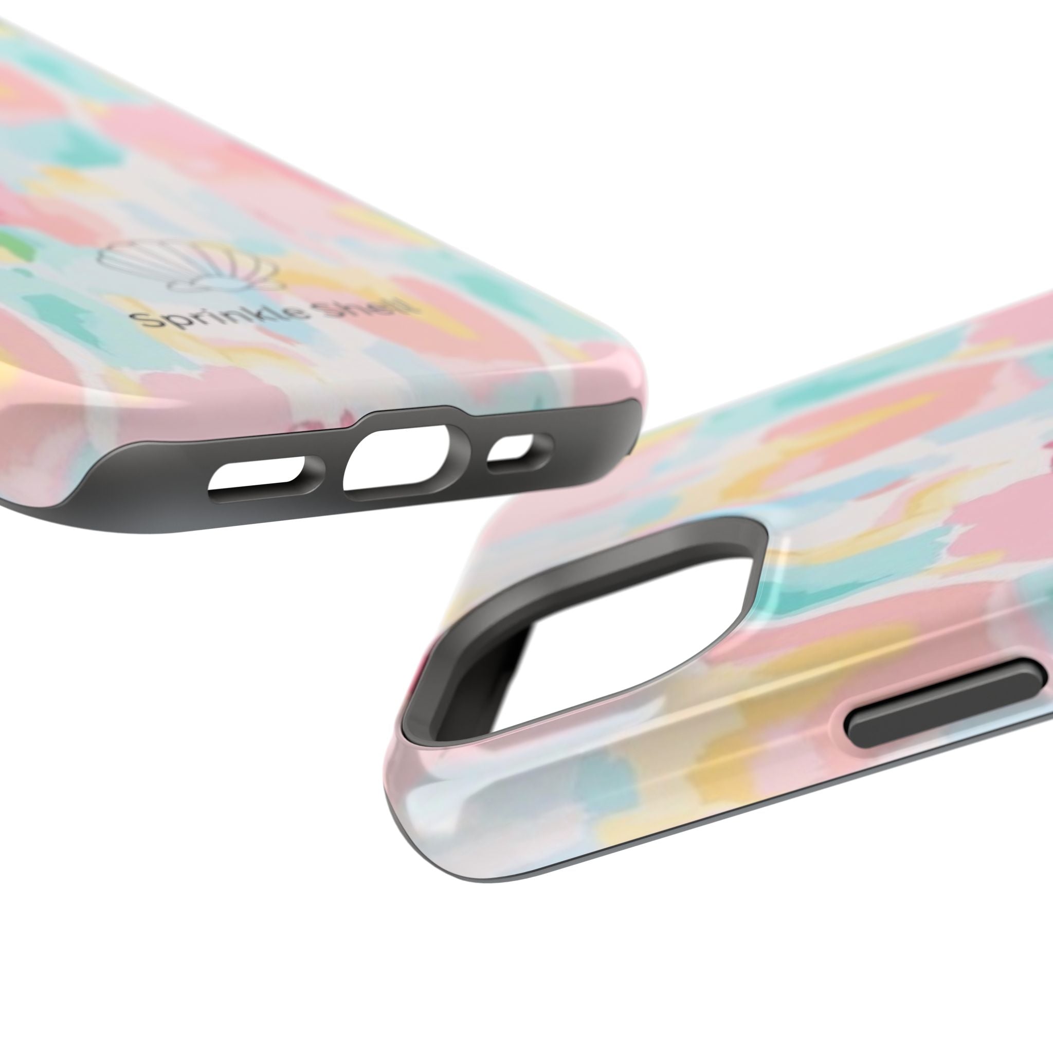 MagSafe cute colorful paint case