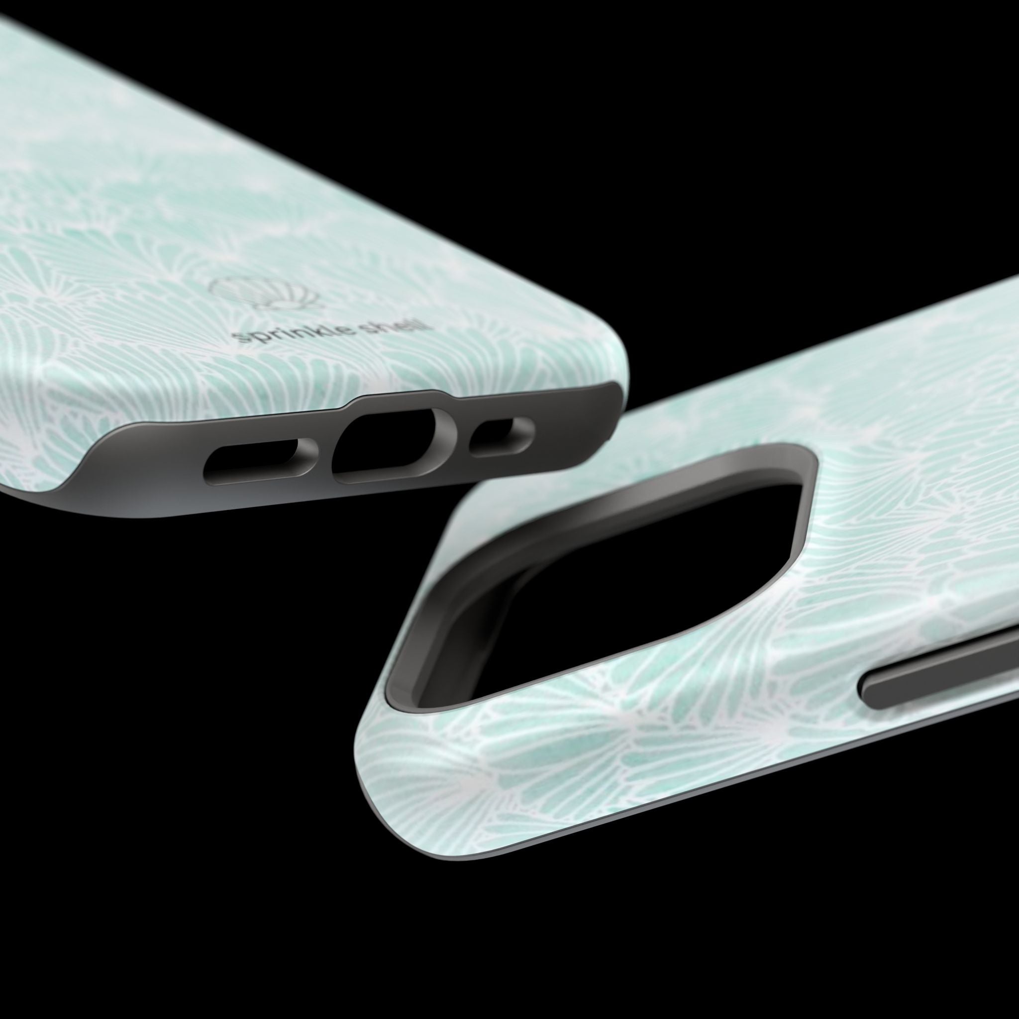 MagSafe Teal Shell Iphone case