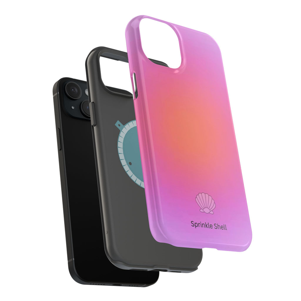 MagSafe sunset aura case