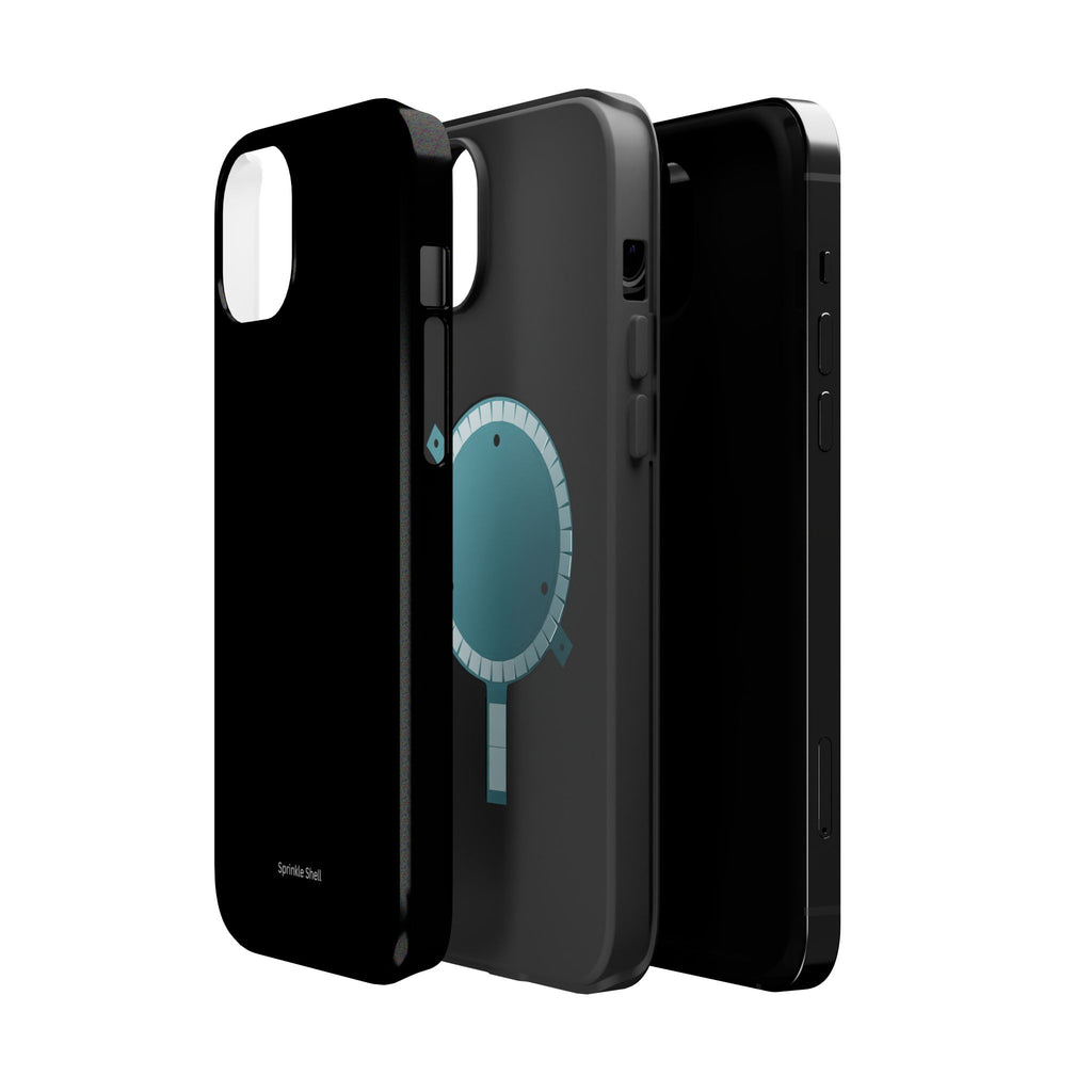 MagSafe Plain Black Iphone Case