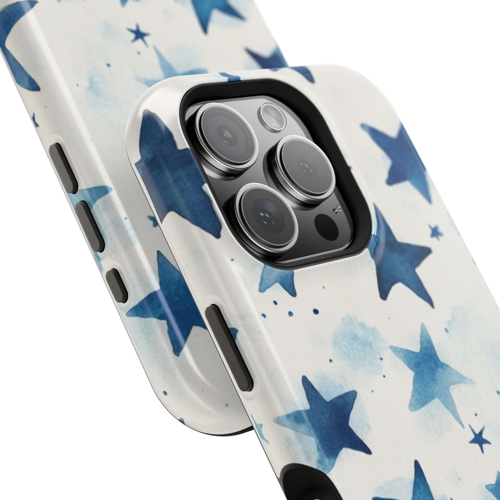 MagSafe Blue Stars iPhone Case