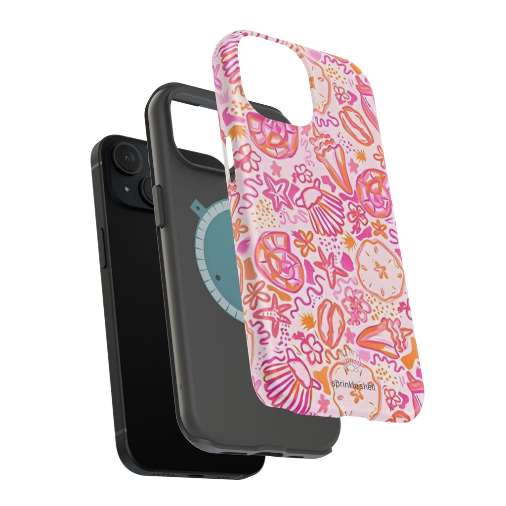MagSafe Pink Clutter Iphone Case