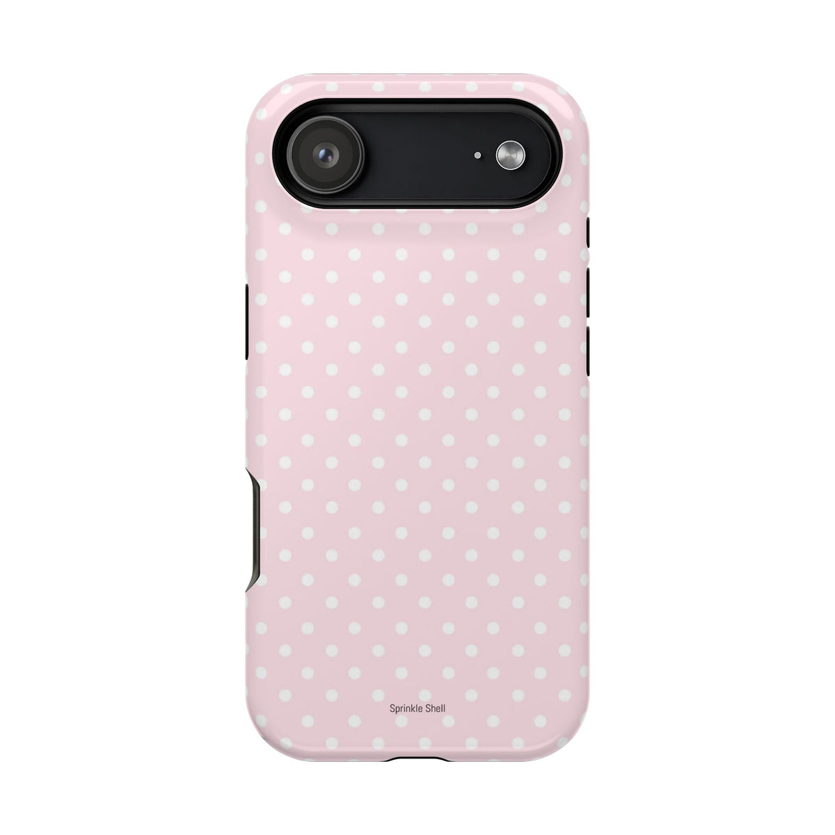 MagSafe light pink polka dots case