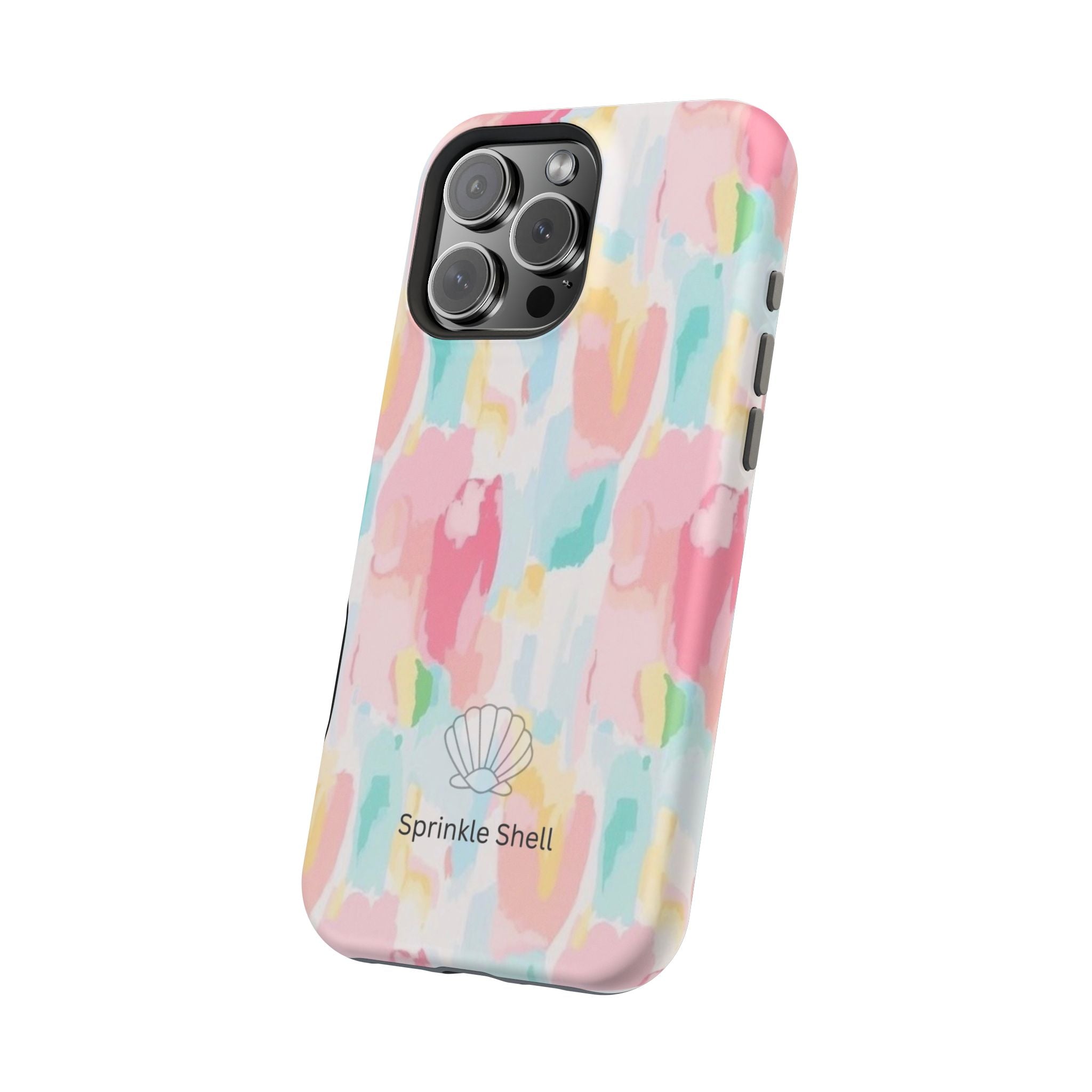 MagSafe cute colorful paint case