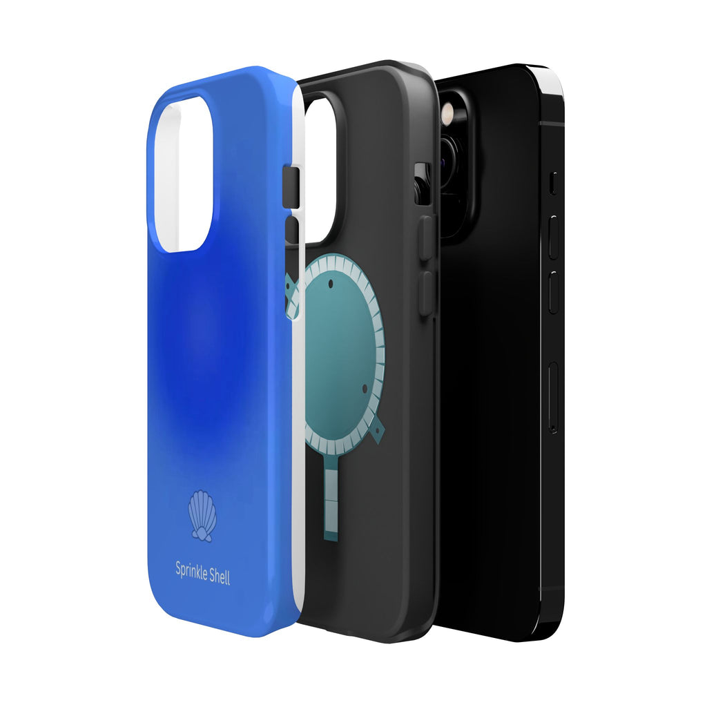 MagSafe blue aura case