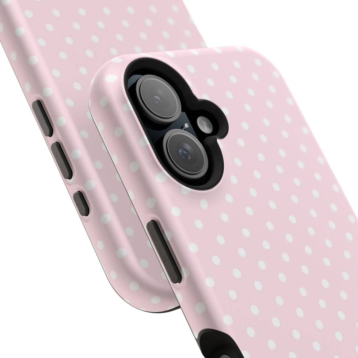 MagSafe light pink polka dots case
