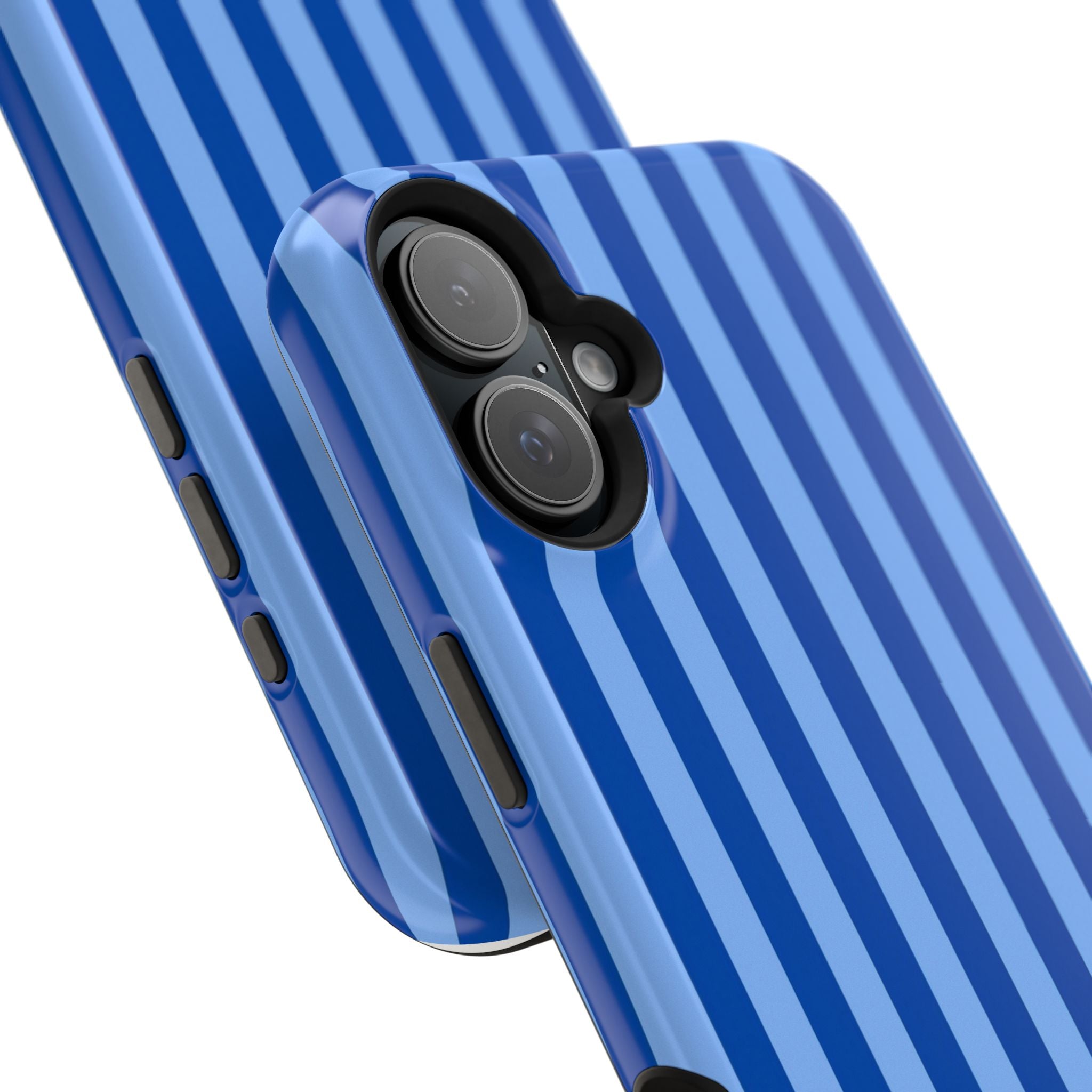 MagSafe blue striped case