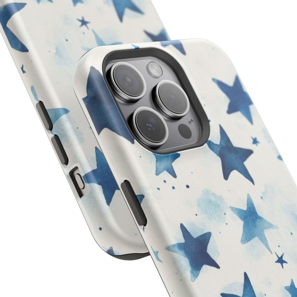 MagSafe Blue Stars iPhone Case