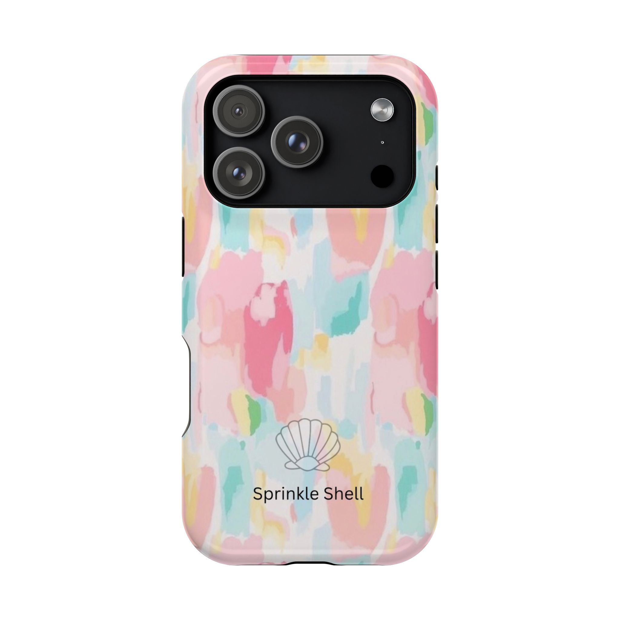 MagSafe cute colorful paint case