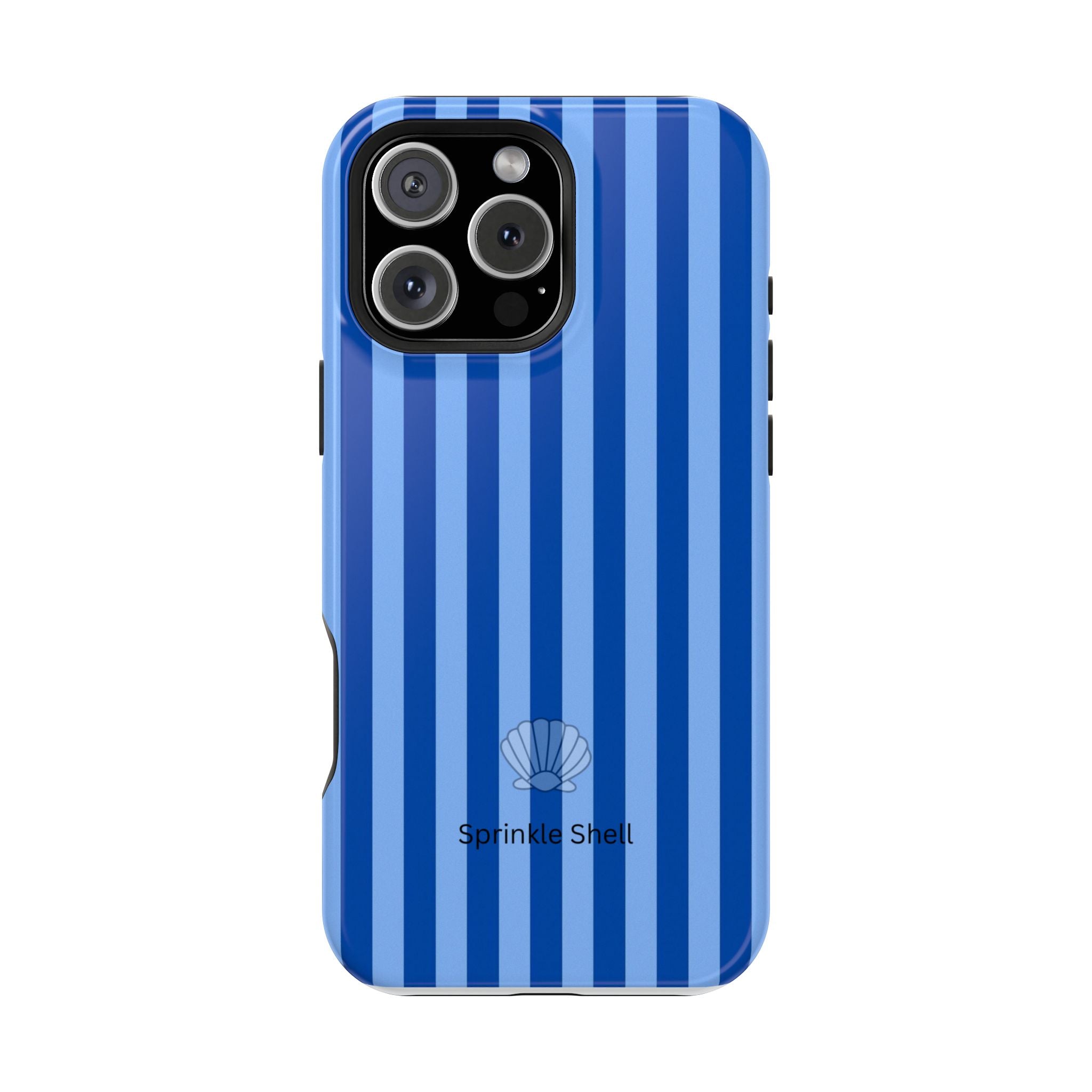 MagSafe blue striped case