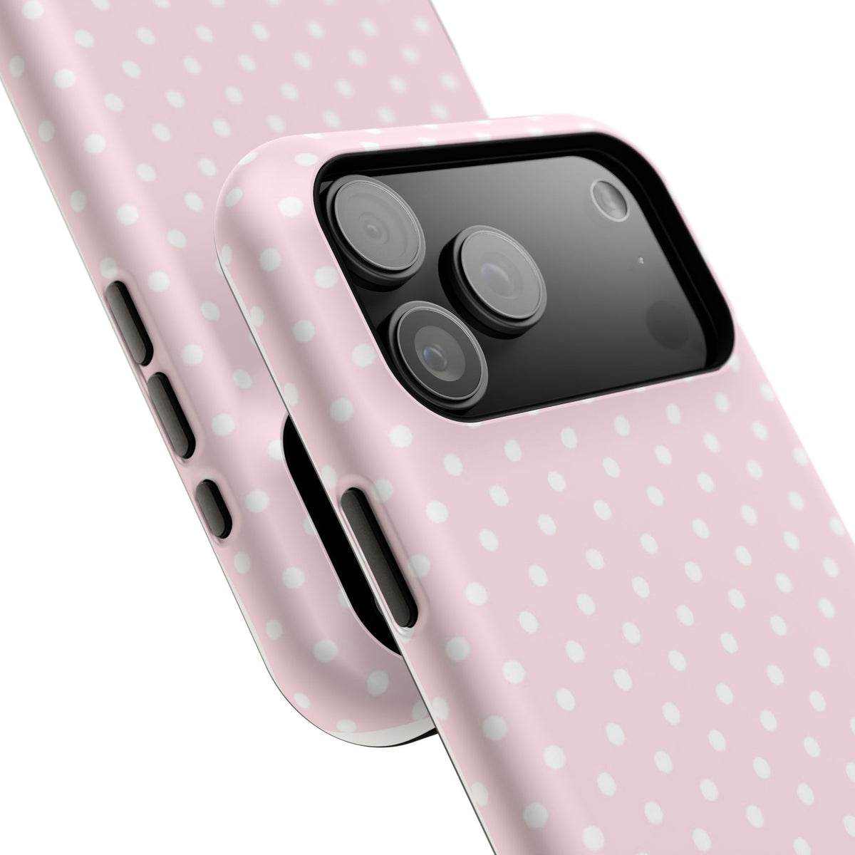 MagSafe light pink polka dots case