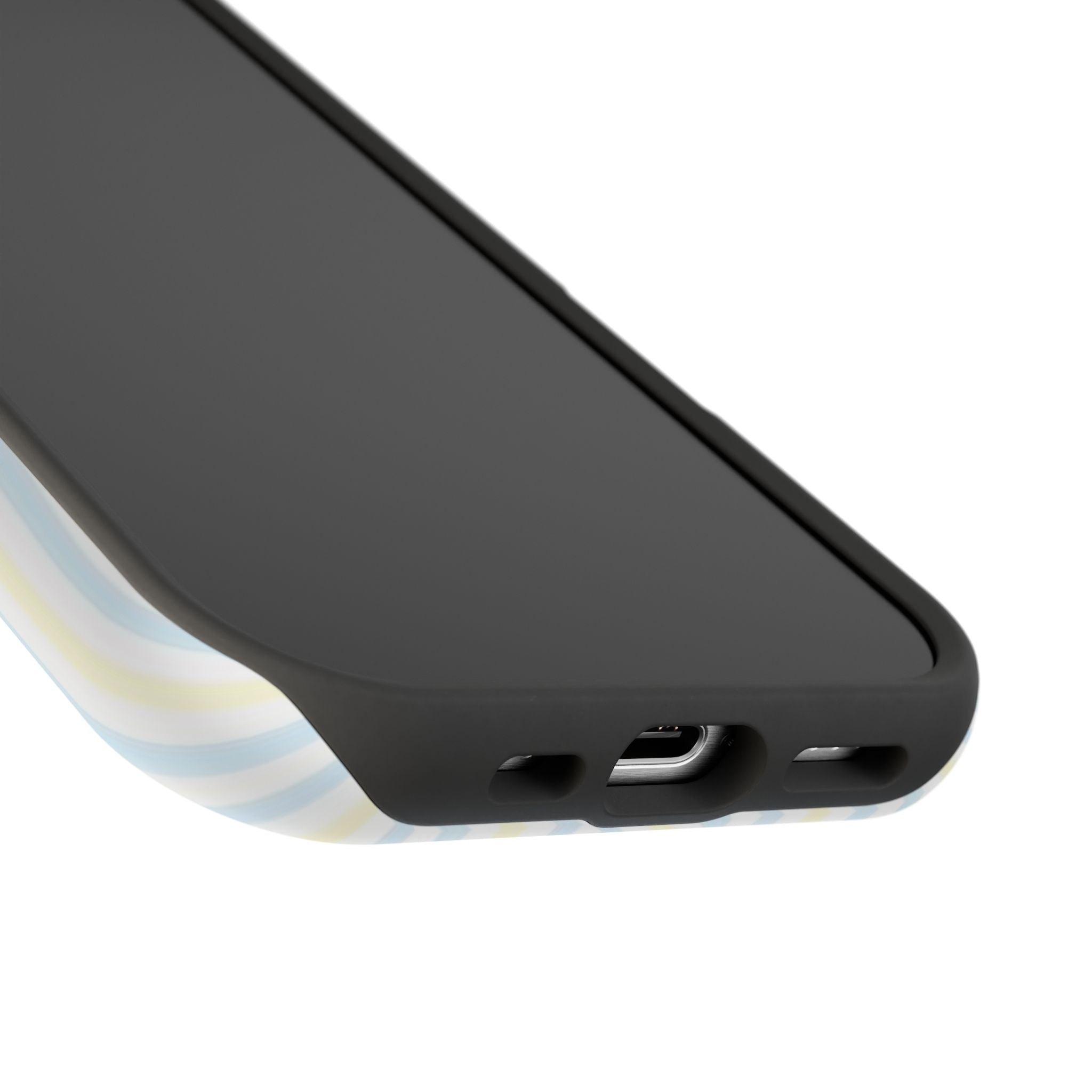 MagSafe Light Yellow And Blue Iphone Case