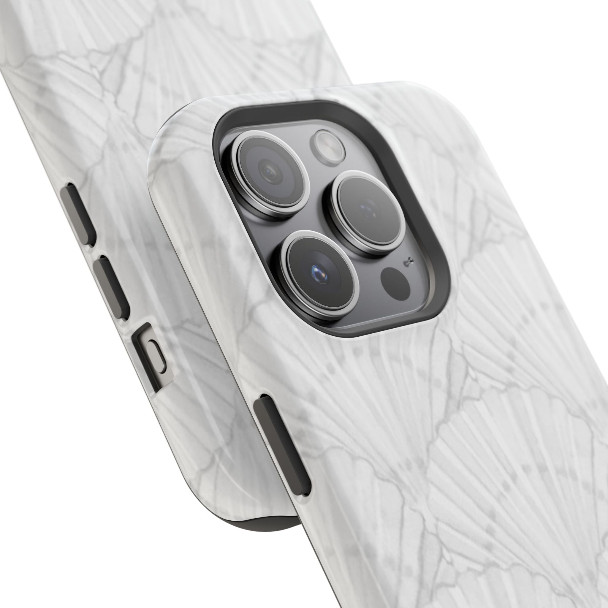 Shell-Pattern Magnetic Impact Phone Case — Protective Modular iPhone Cover
