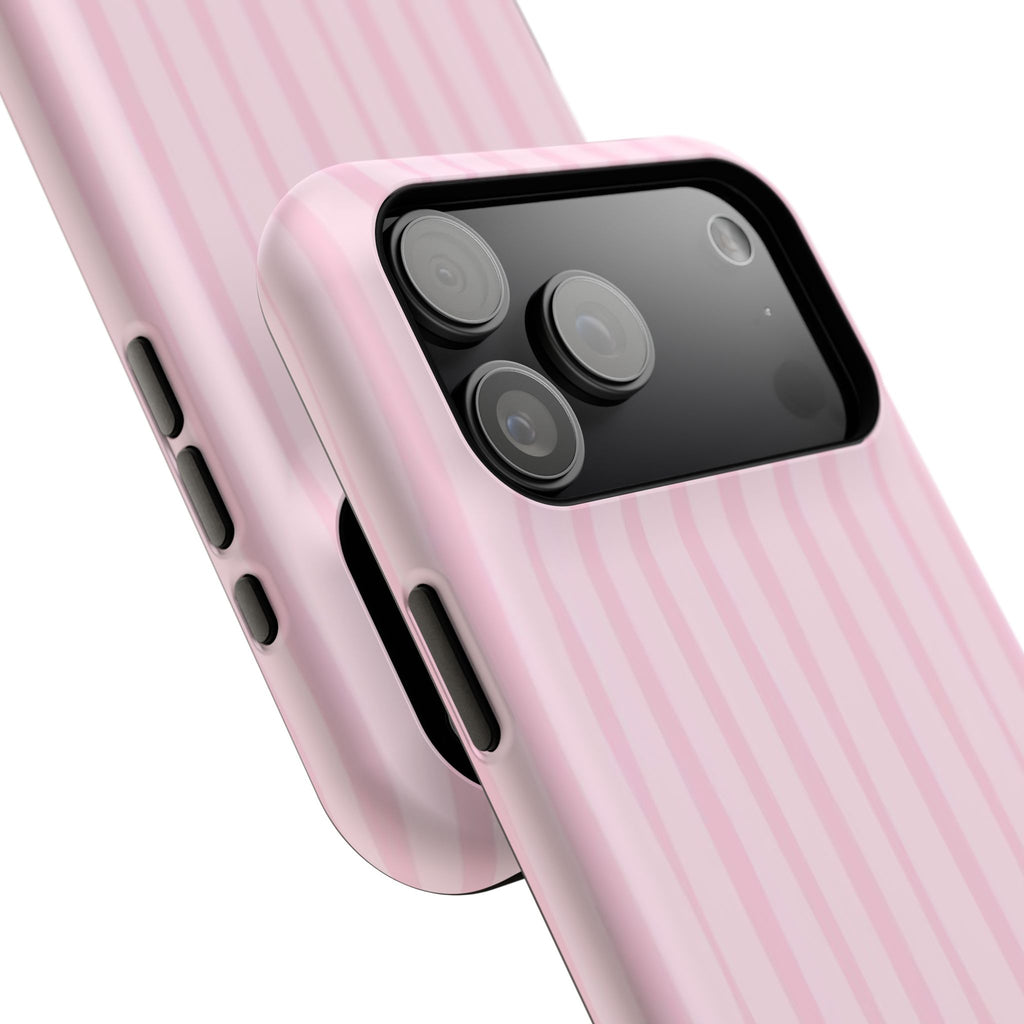 MagSafe pink uneven lines case