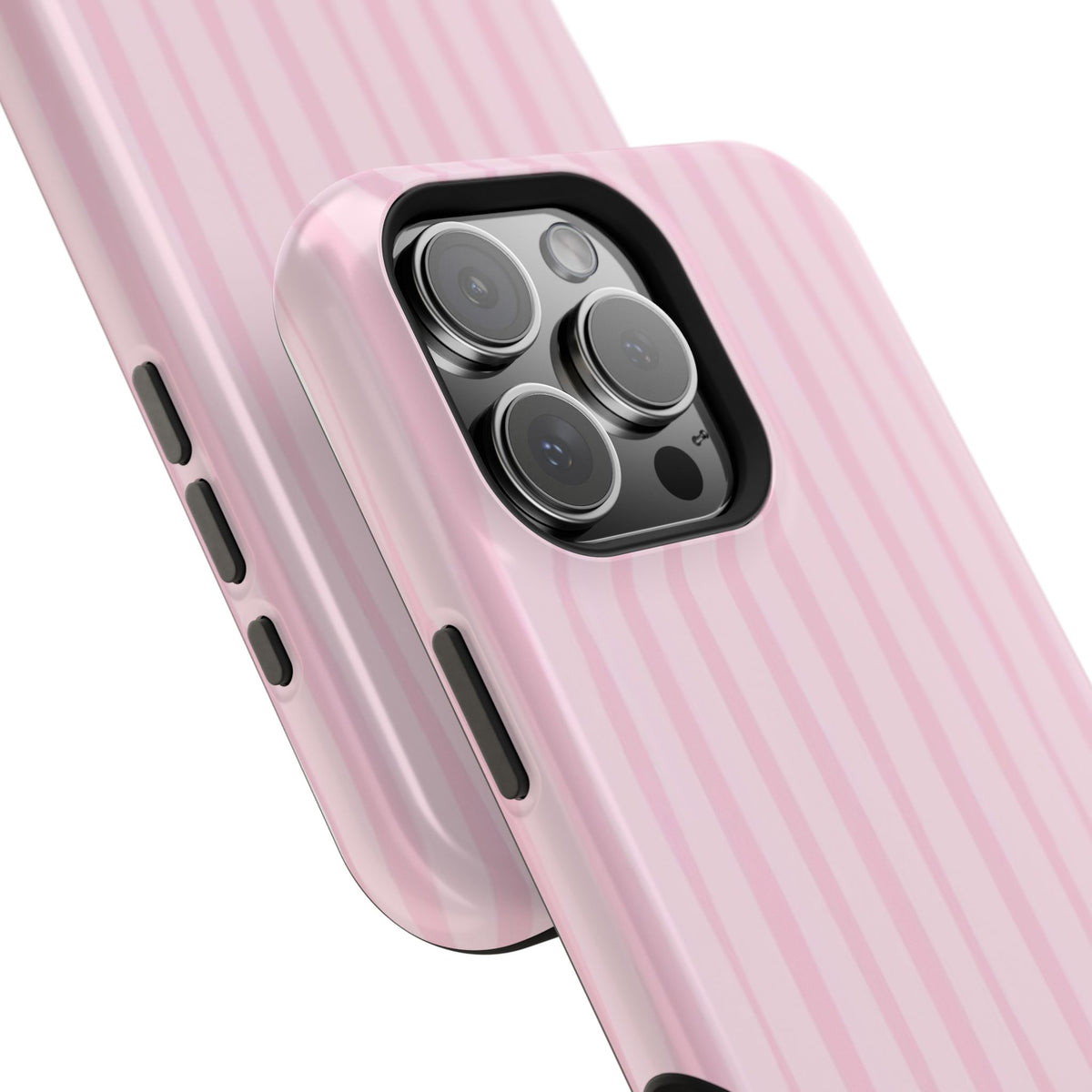 MagSafe pink uneven lines case
