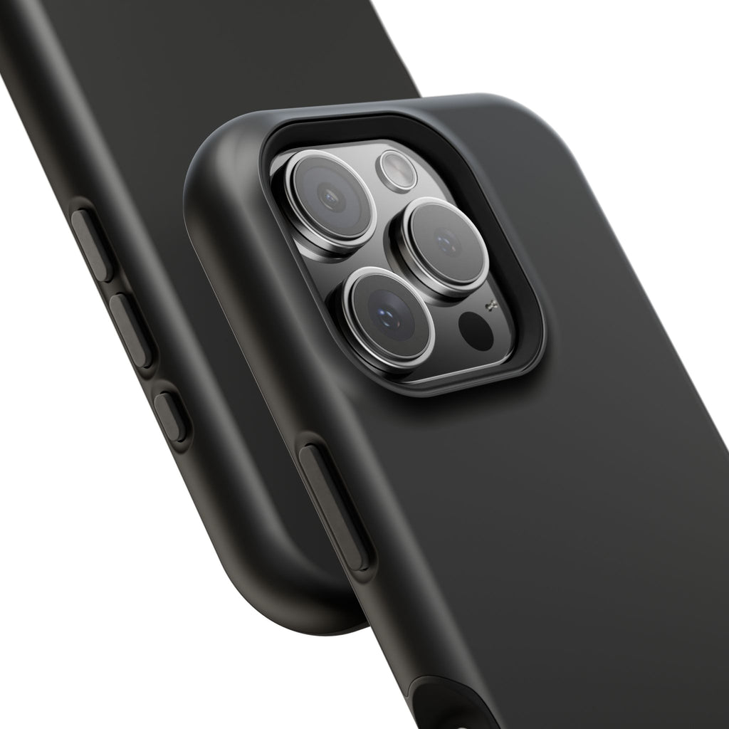 MagSafe Plain Black Iphone Case