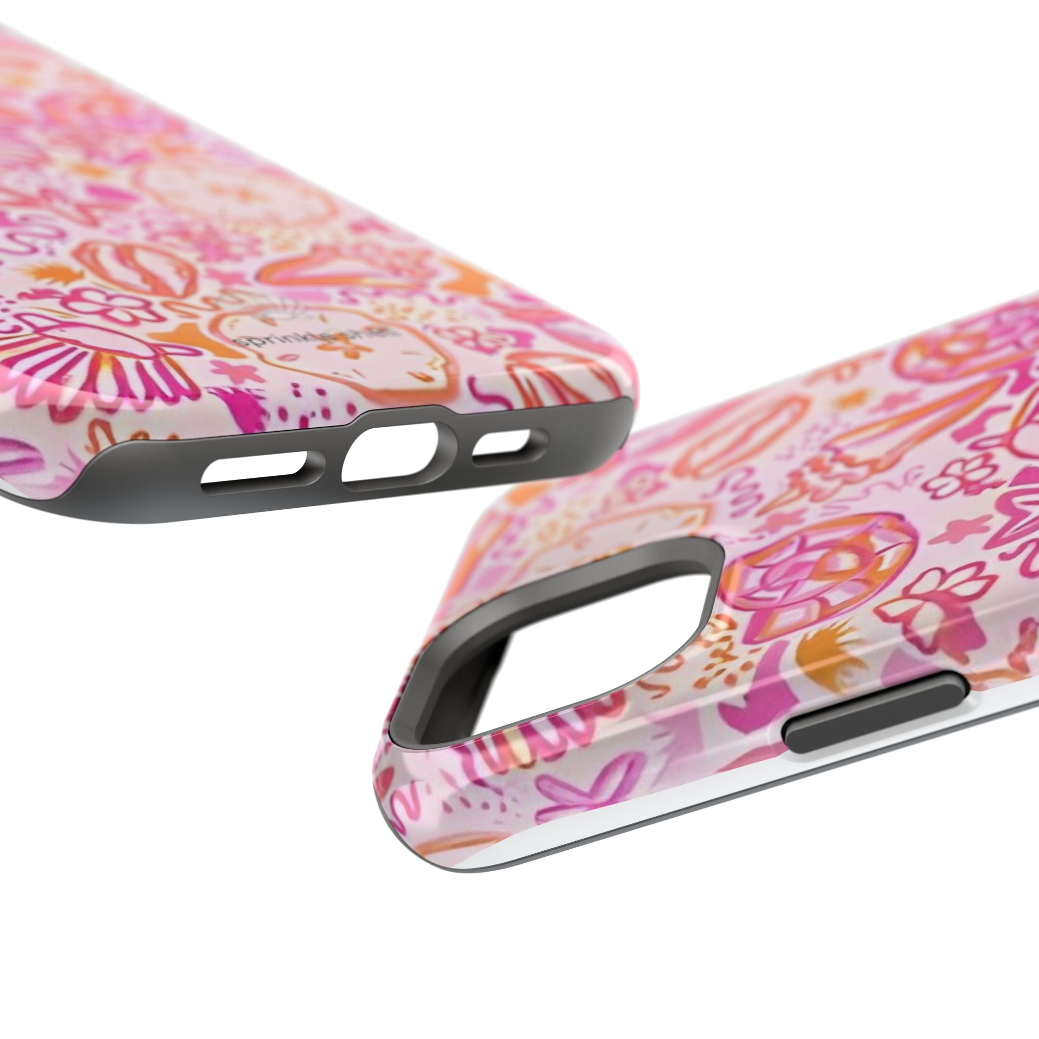 MagSafe Pink Clutter Iphone Case