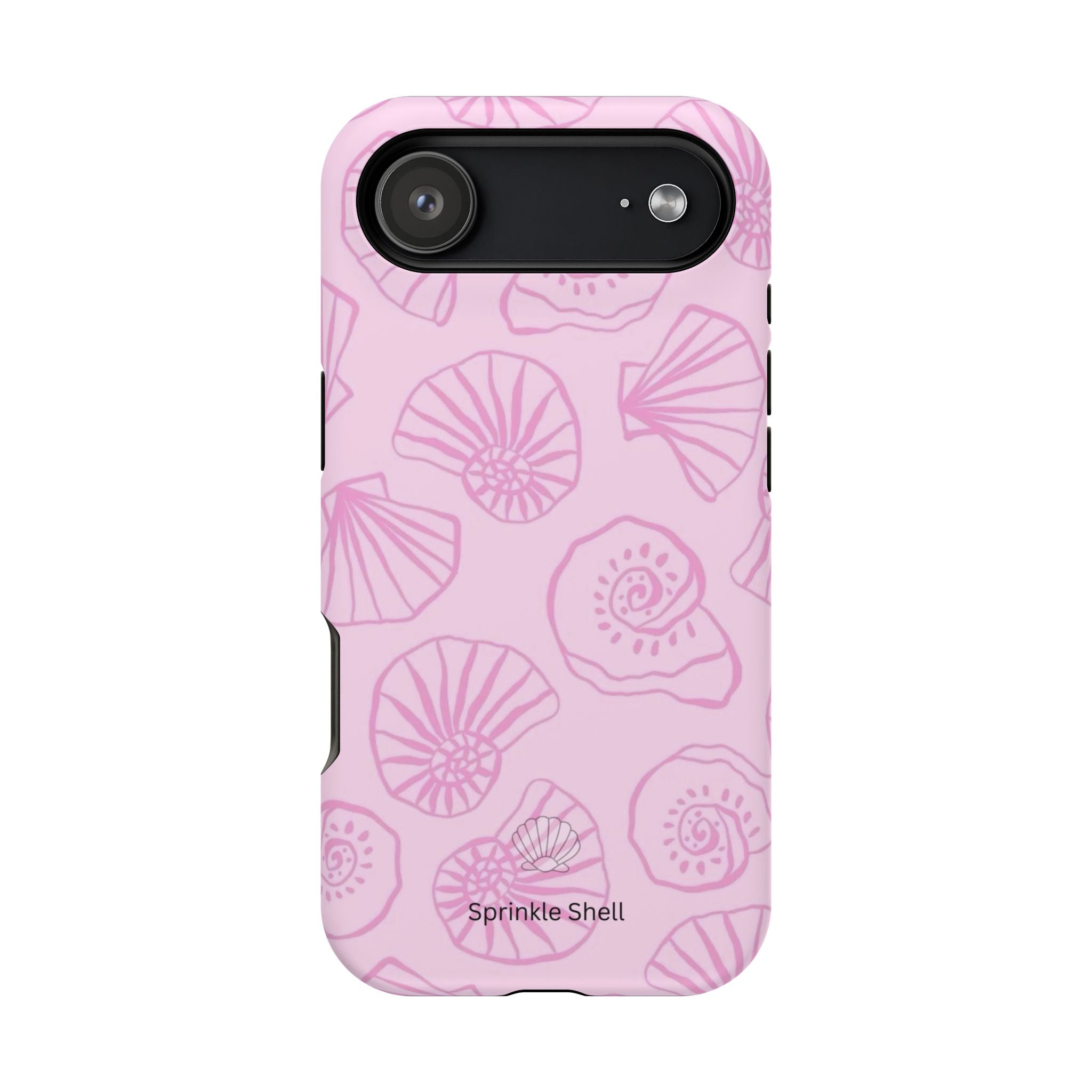 MagSafe pink shells case