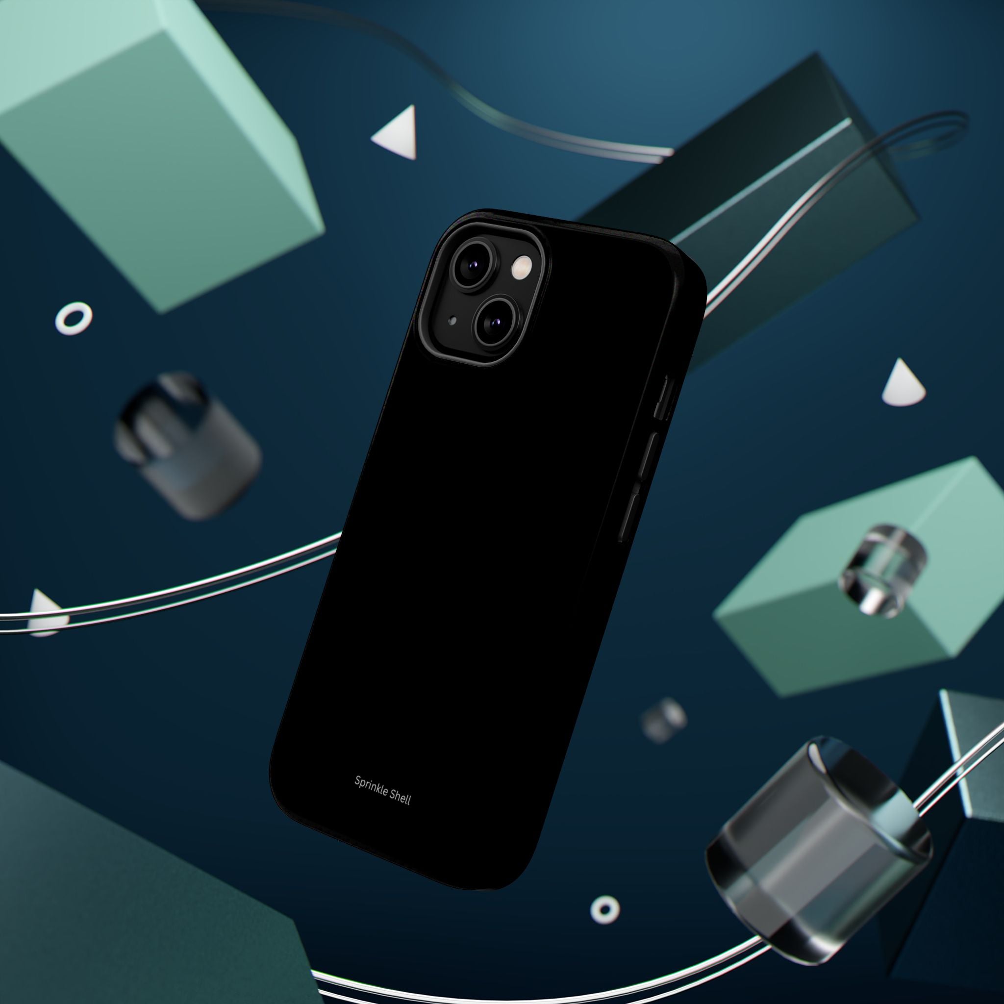 MagSafe Plain Black Iphone Case