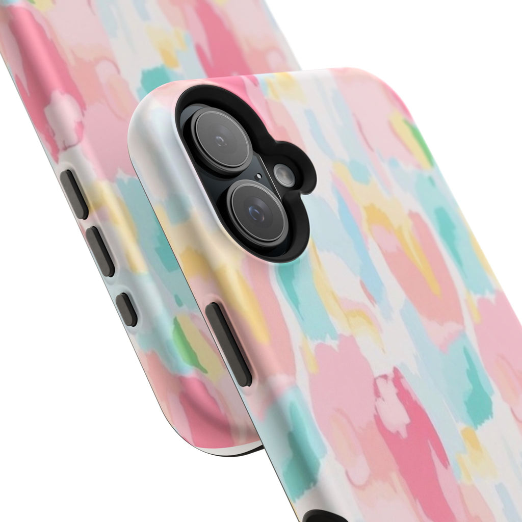 MagSafe cute colorful paint case