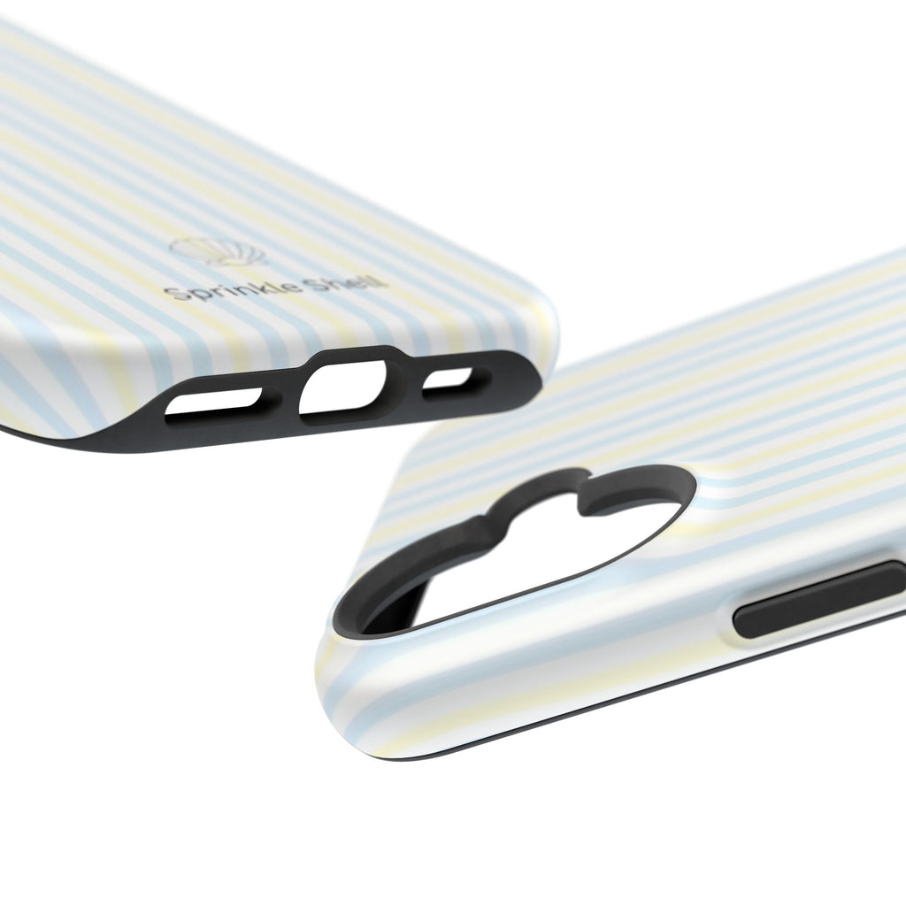 MagSafe Light Yellow And Blue Iphone Case