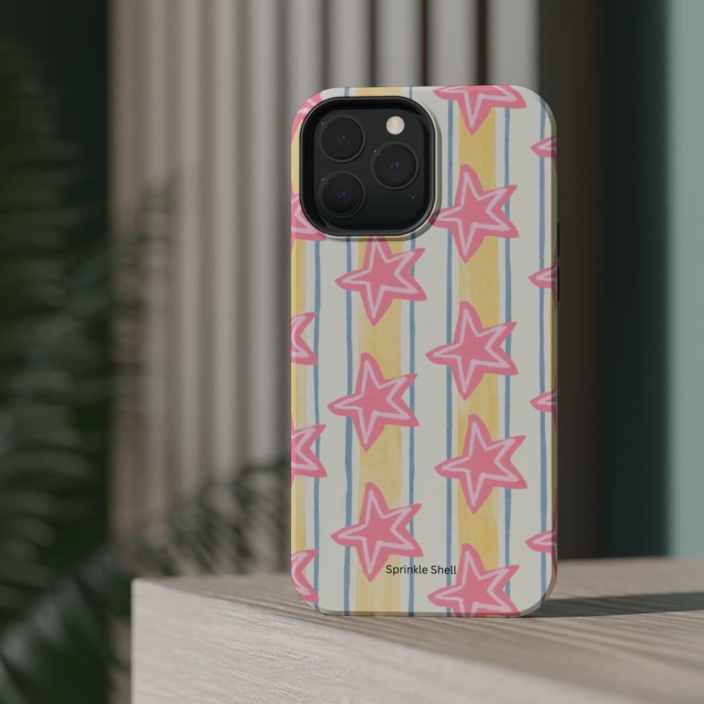 MagSafe Sunmer Stars Iphone Case