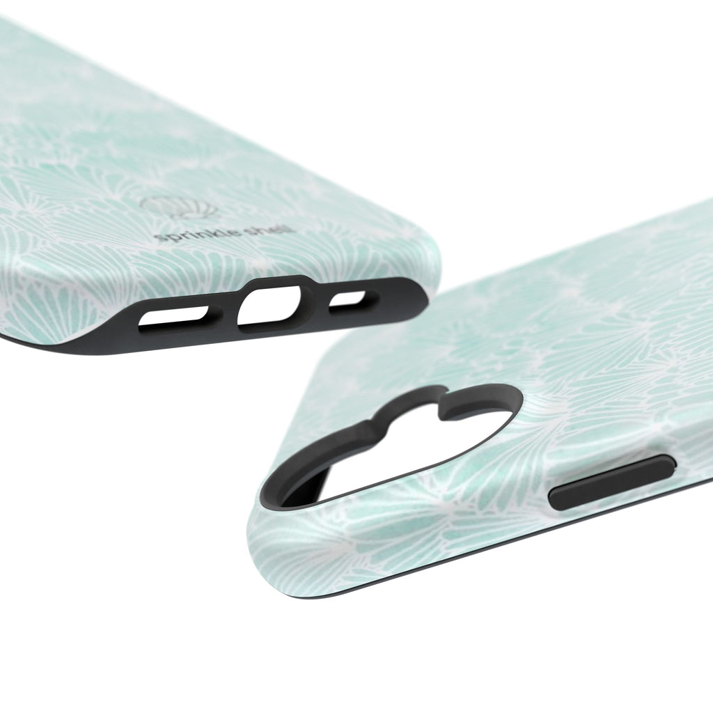 MagSafe Teal Shell Iphone case