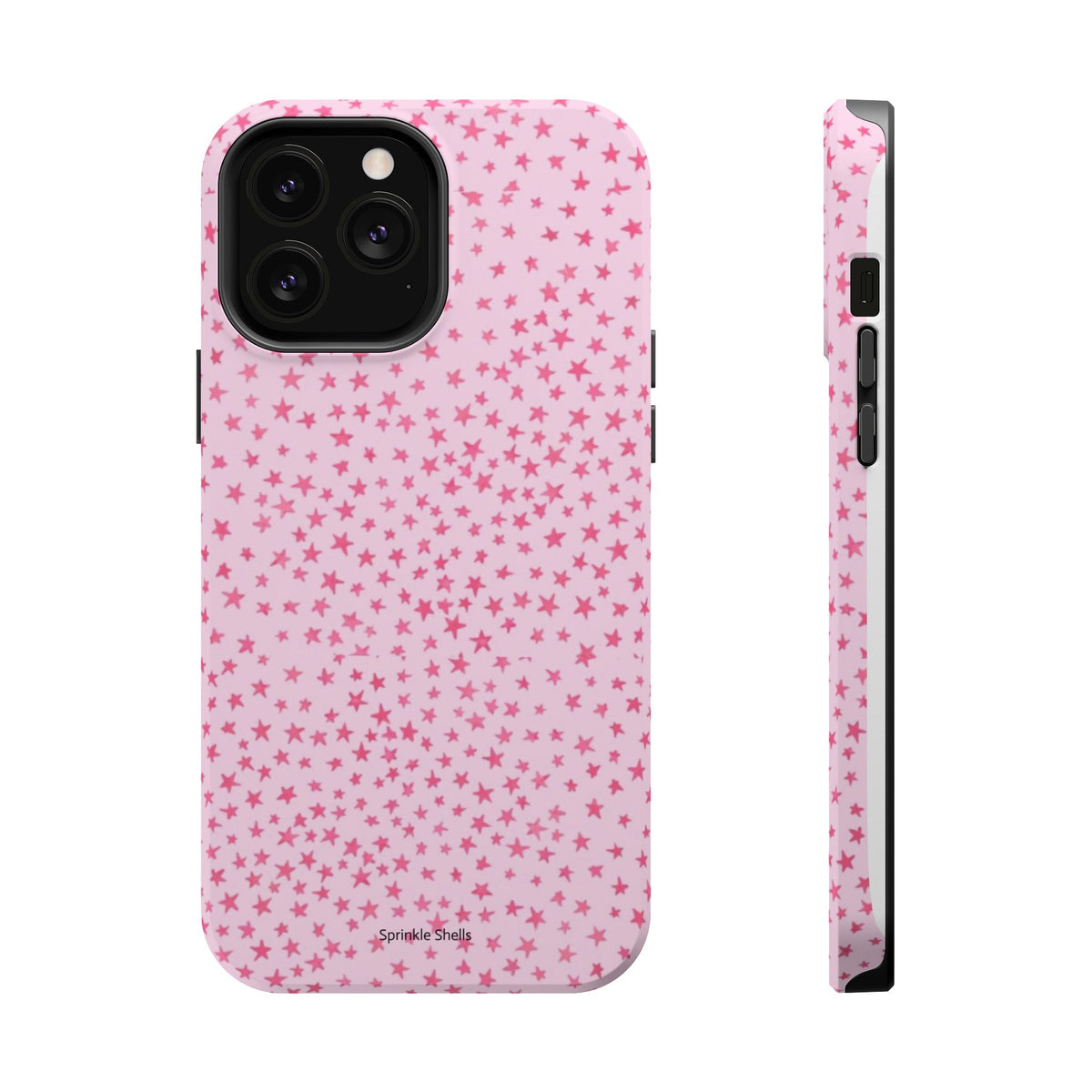 MagSafe mini pink stars case