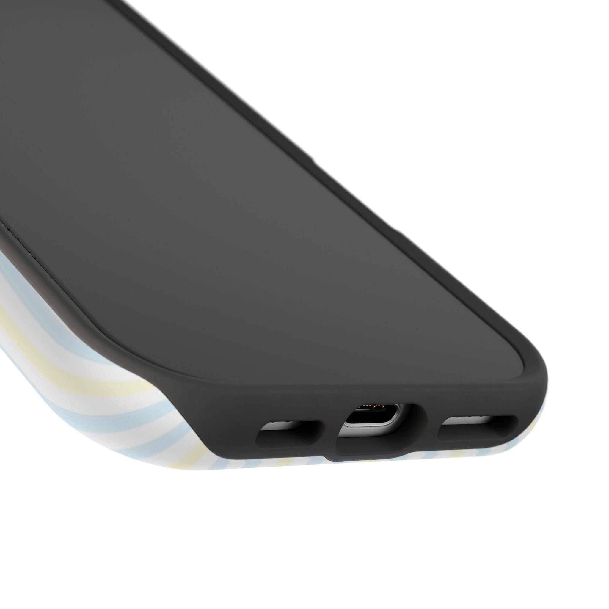 MagSafe Light Yellow And Blue Iphone Case