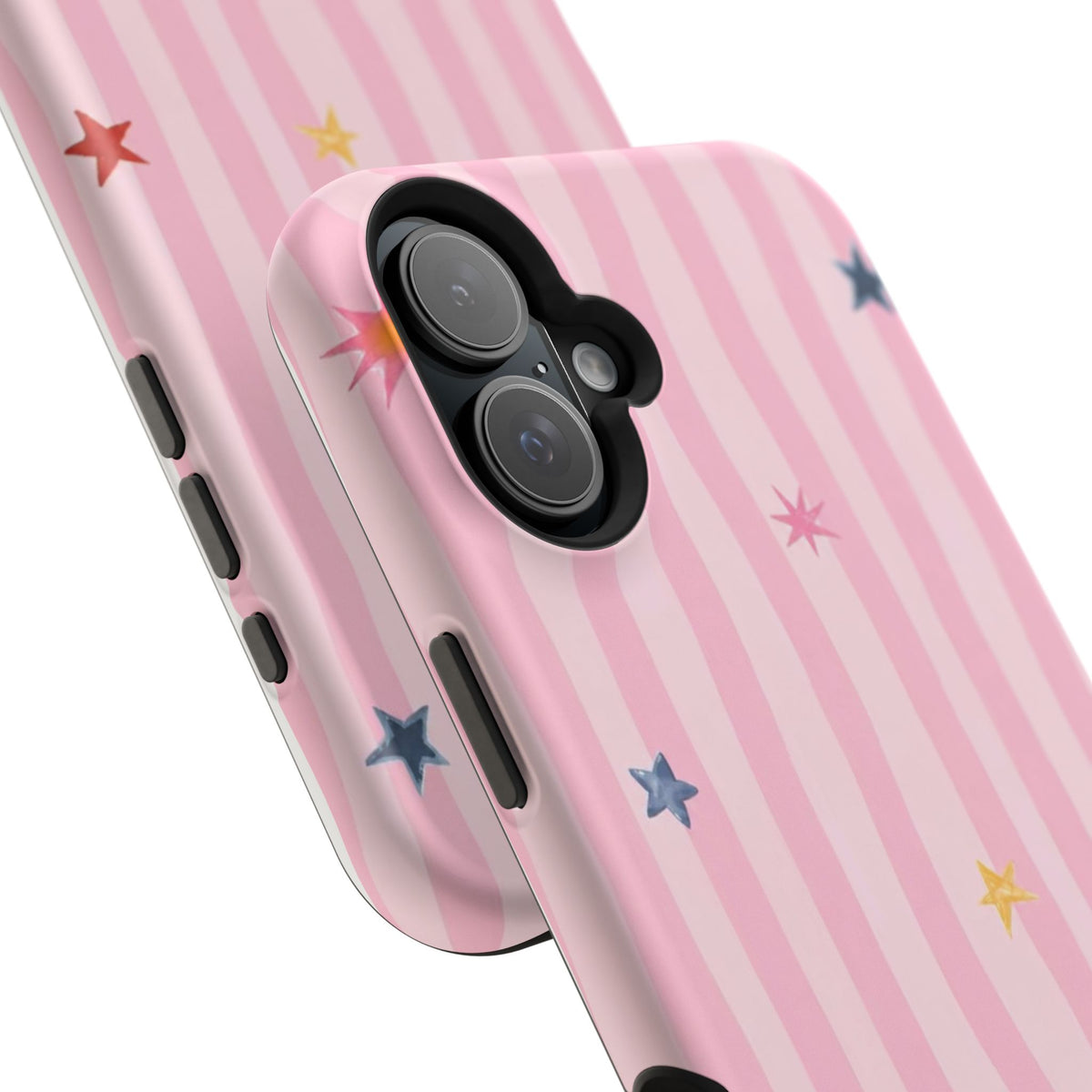 MagSafe pink lines & stars case