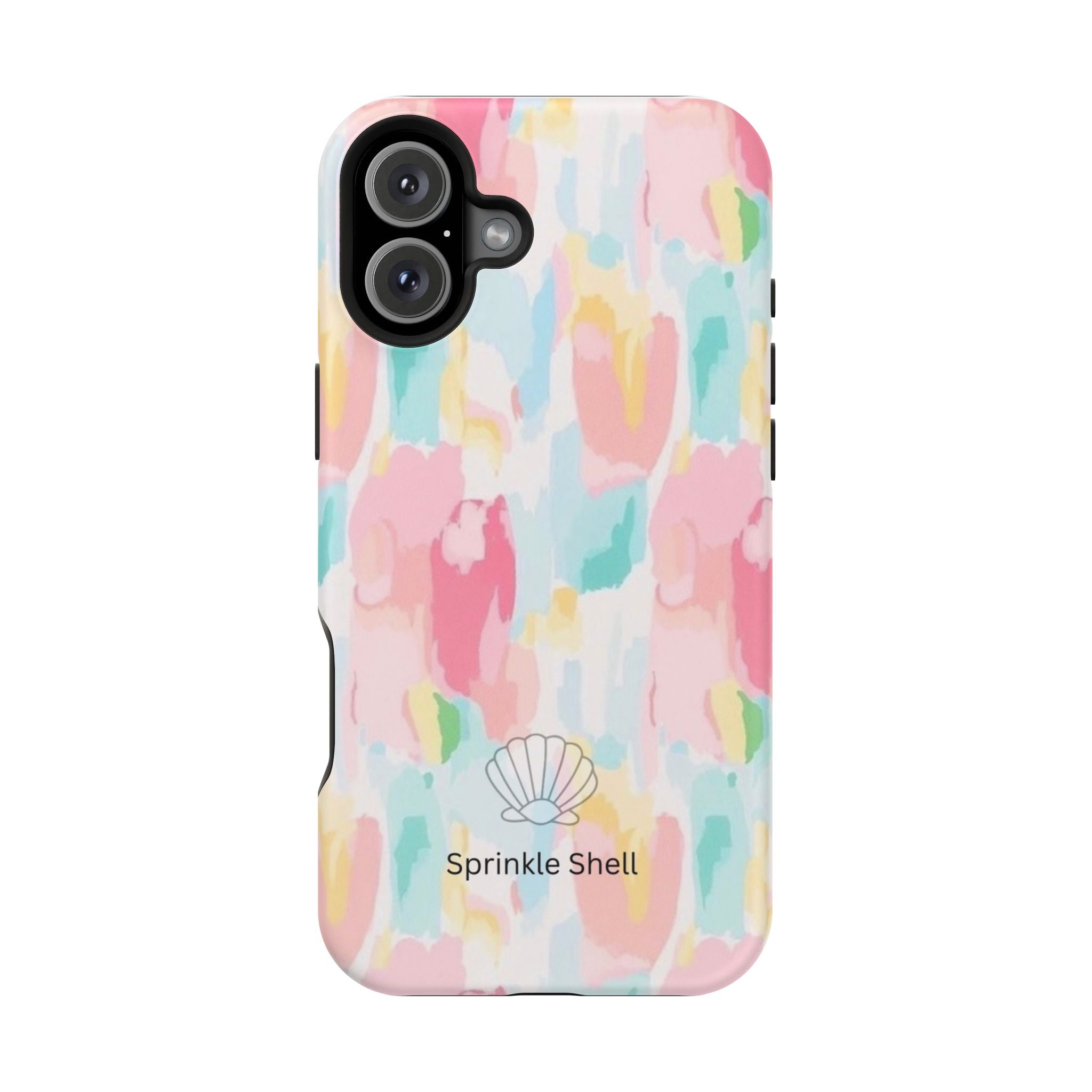 MagSafe cute colorful paint case