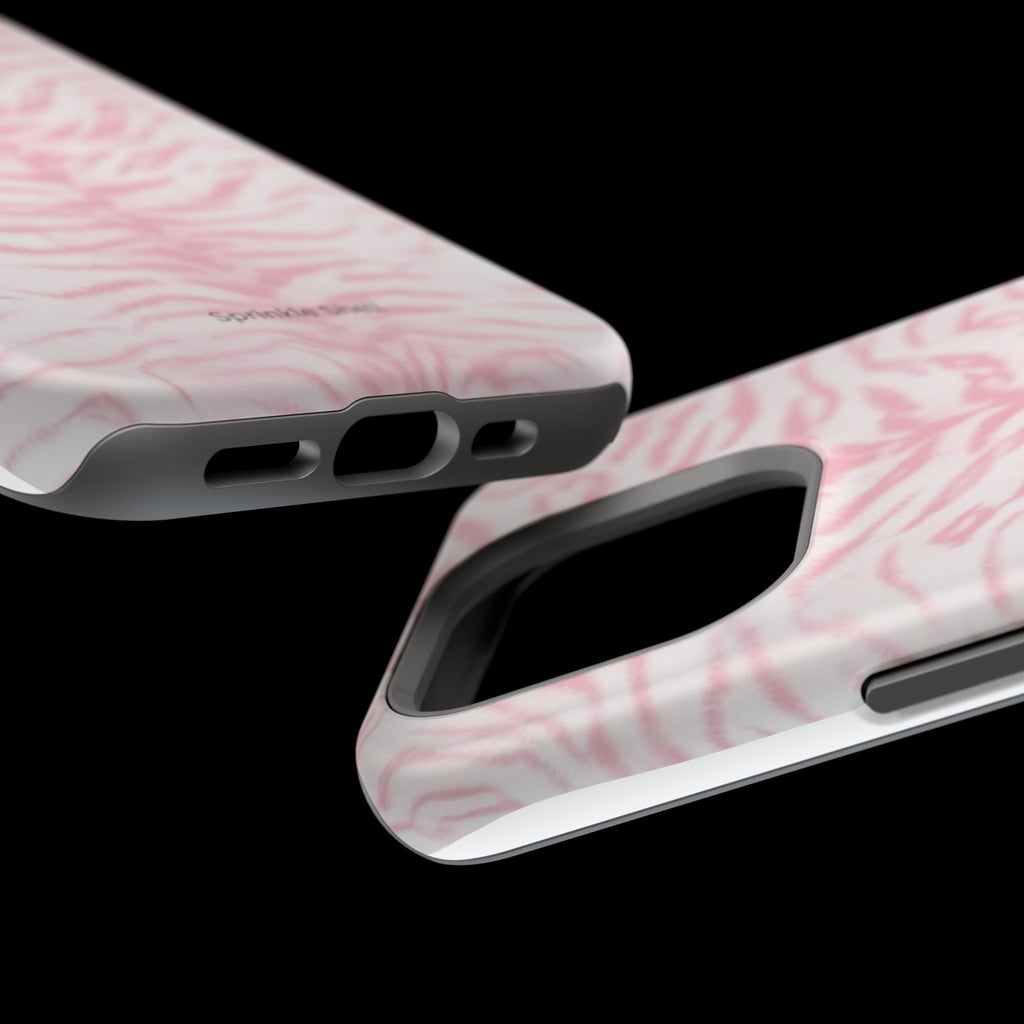 MagSafe Pink Zebra Print Iphone Case