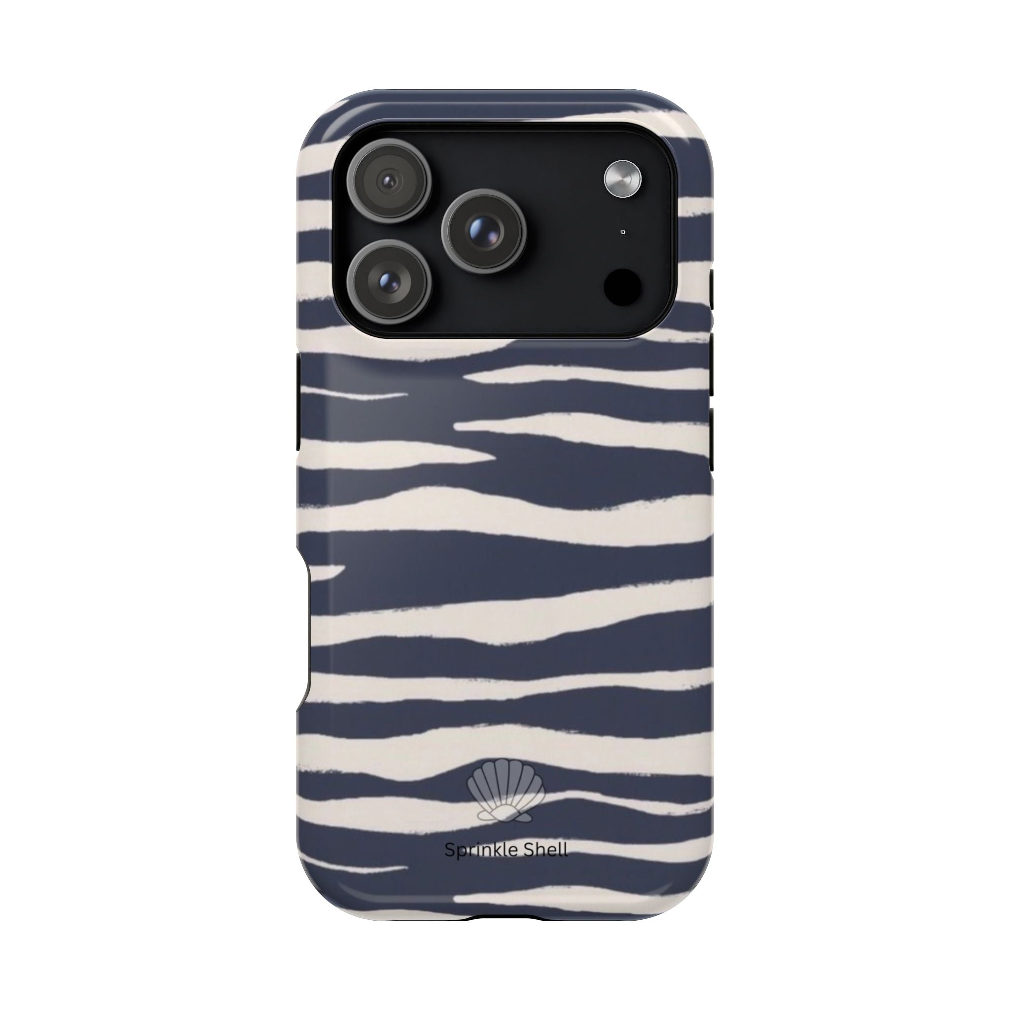 MagSafe Blue zebra print case