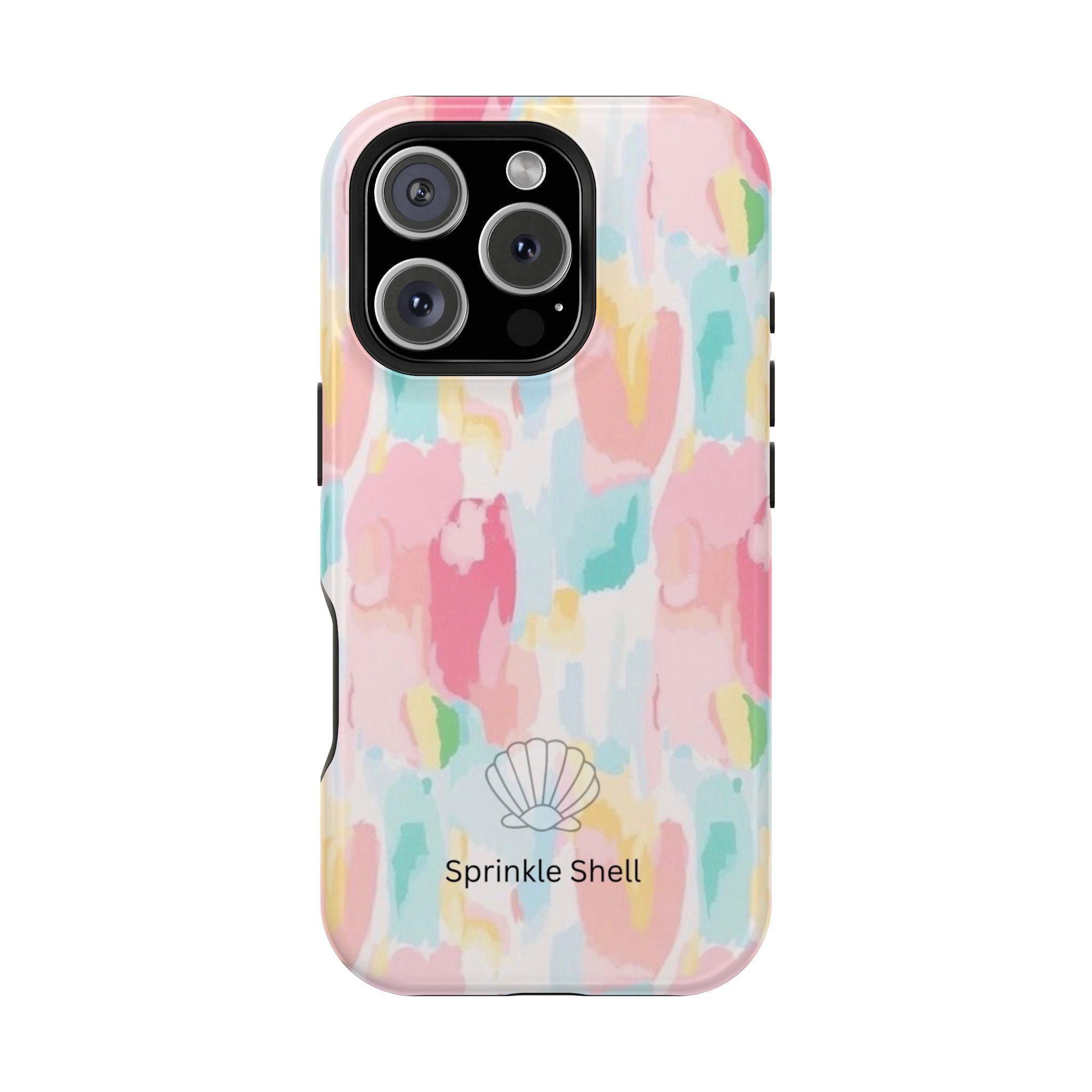 MagSafe cute colorful paint case