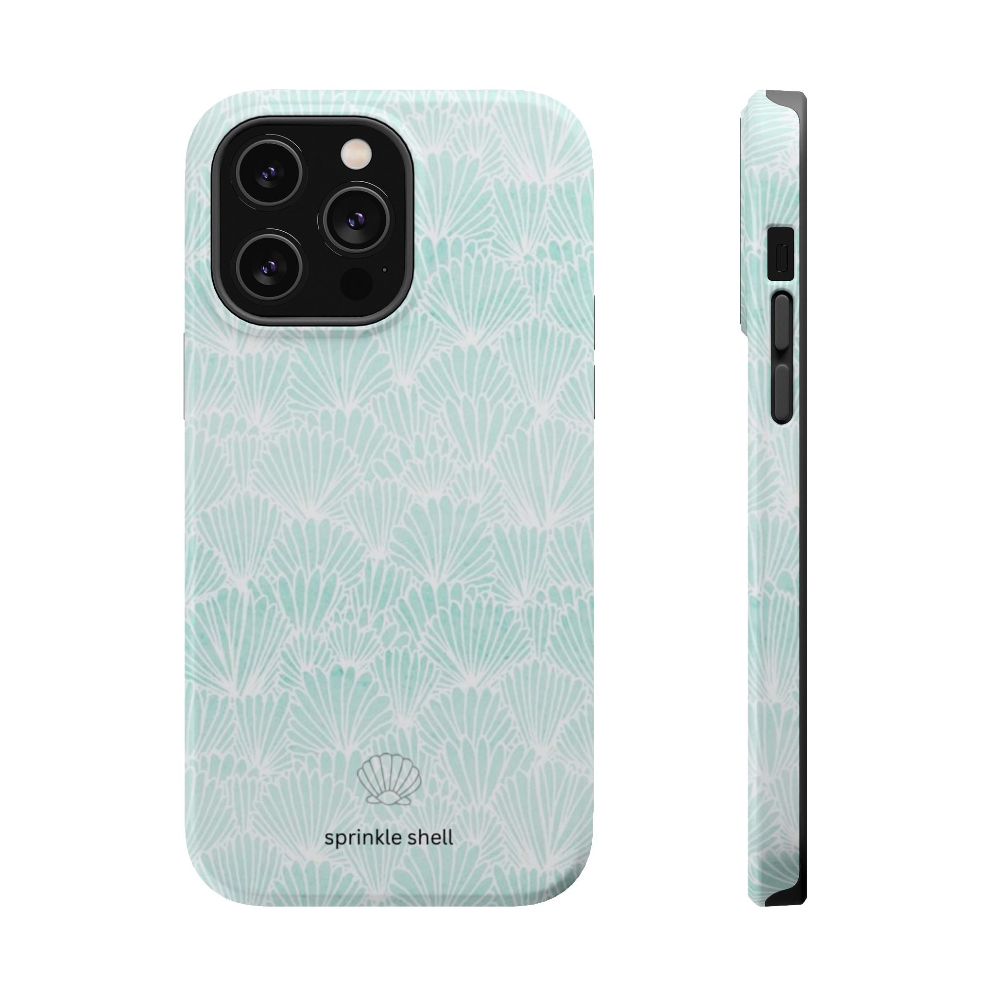 MagSafe Teal Shell Iphone case