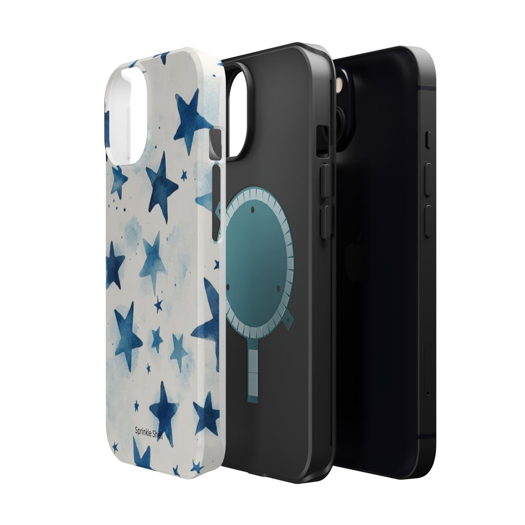MagSafe Blue Stars iPhone Case