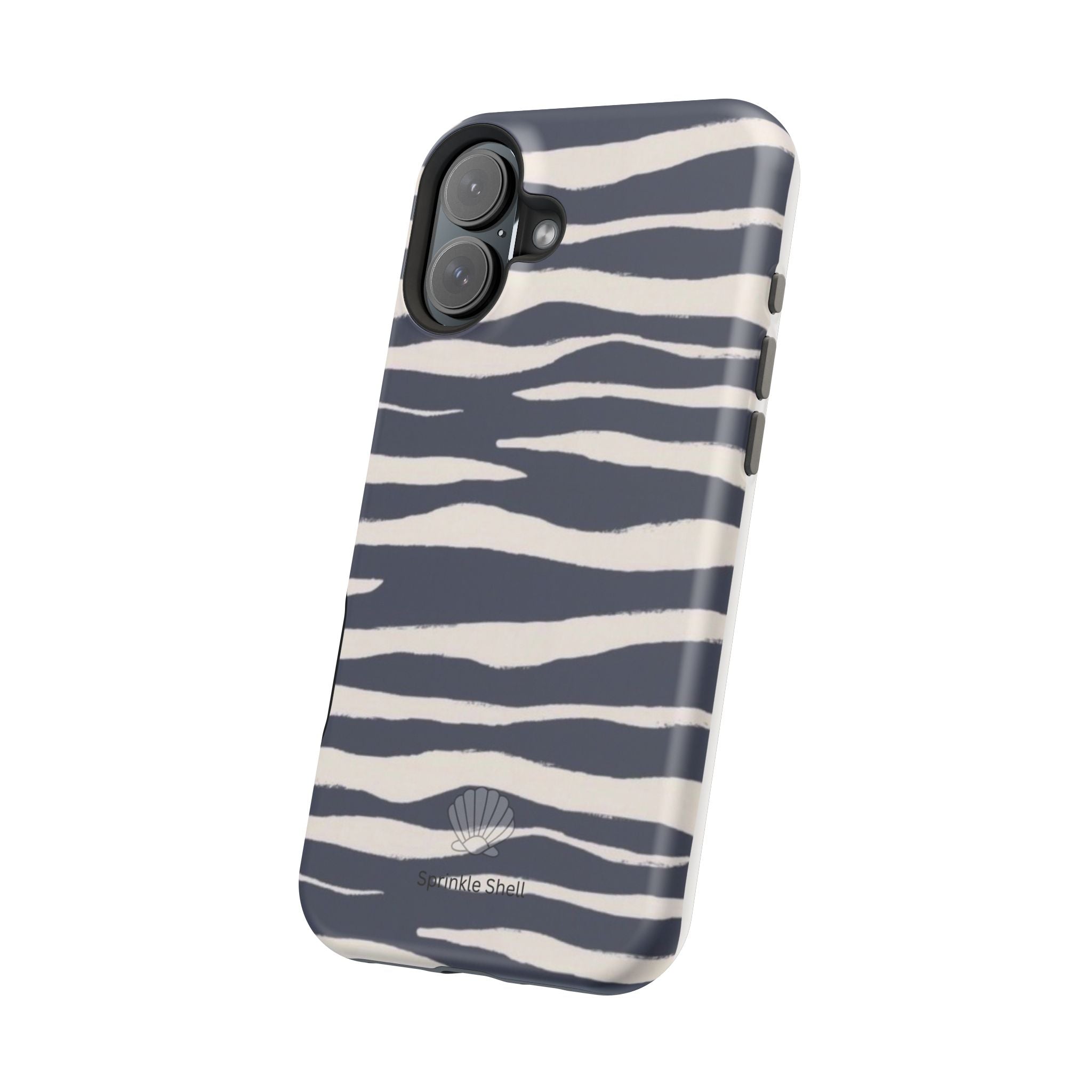 MagSafe Blue zebra print case
