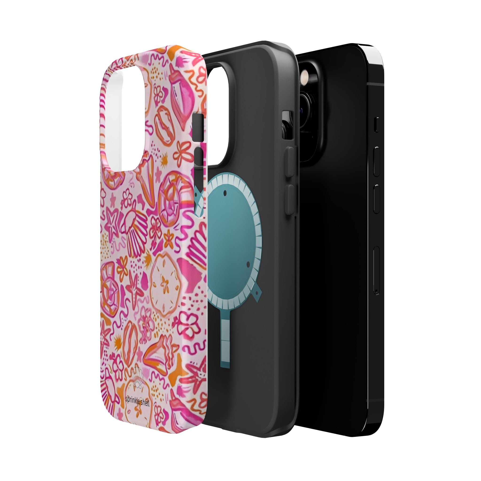 MagSafe Pink Clutter Iphone Case