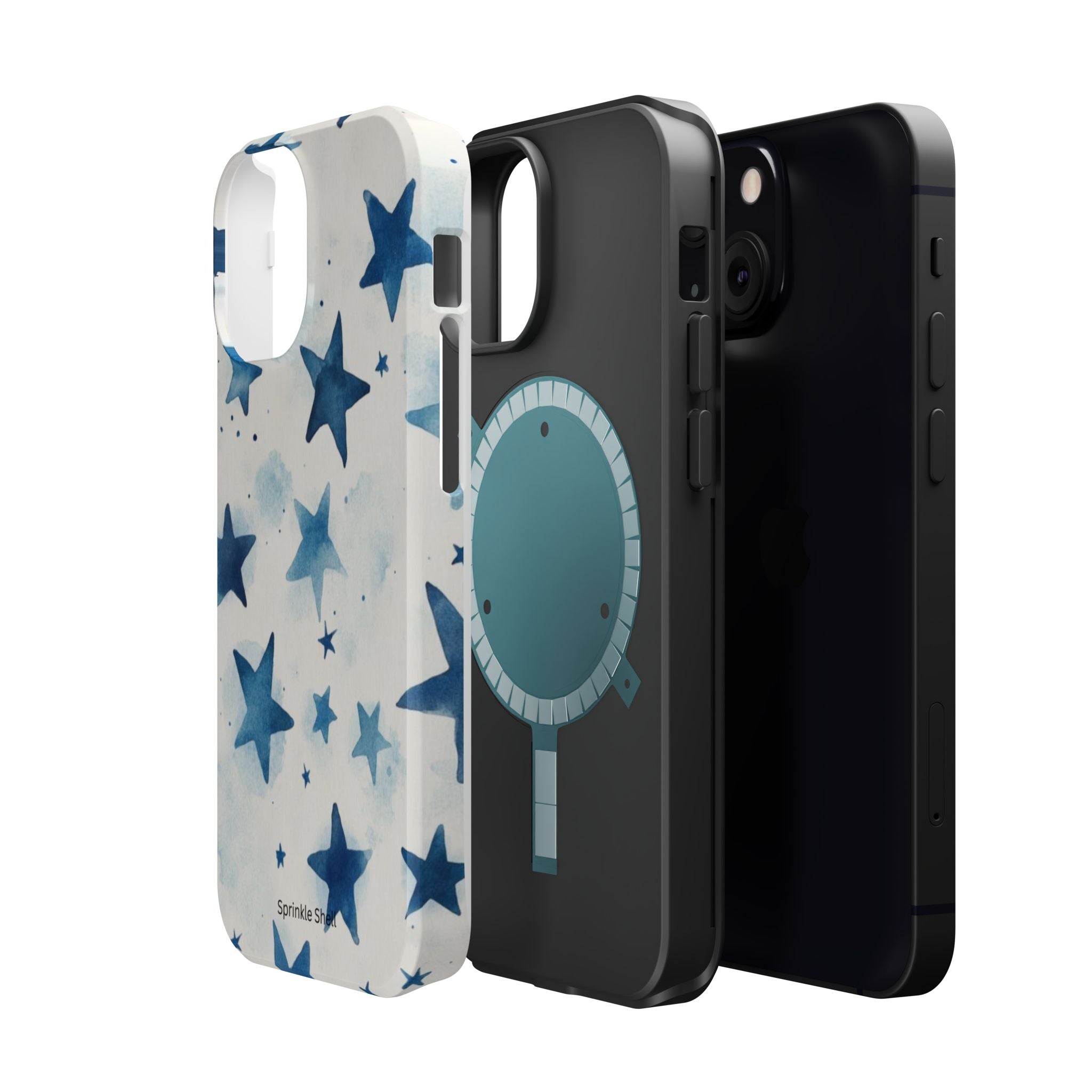 MagSafe Blue Stars iPhone Case