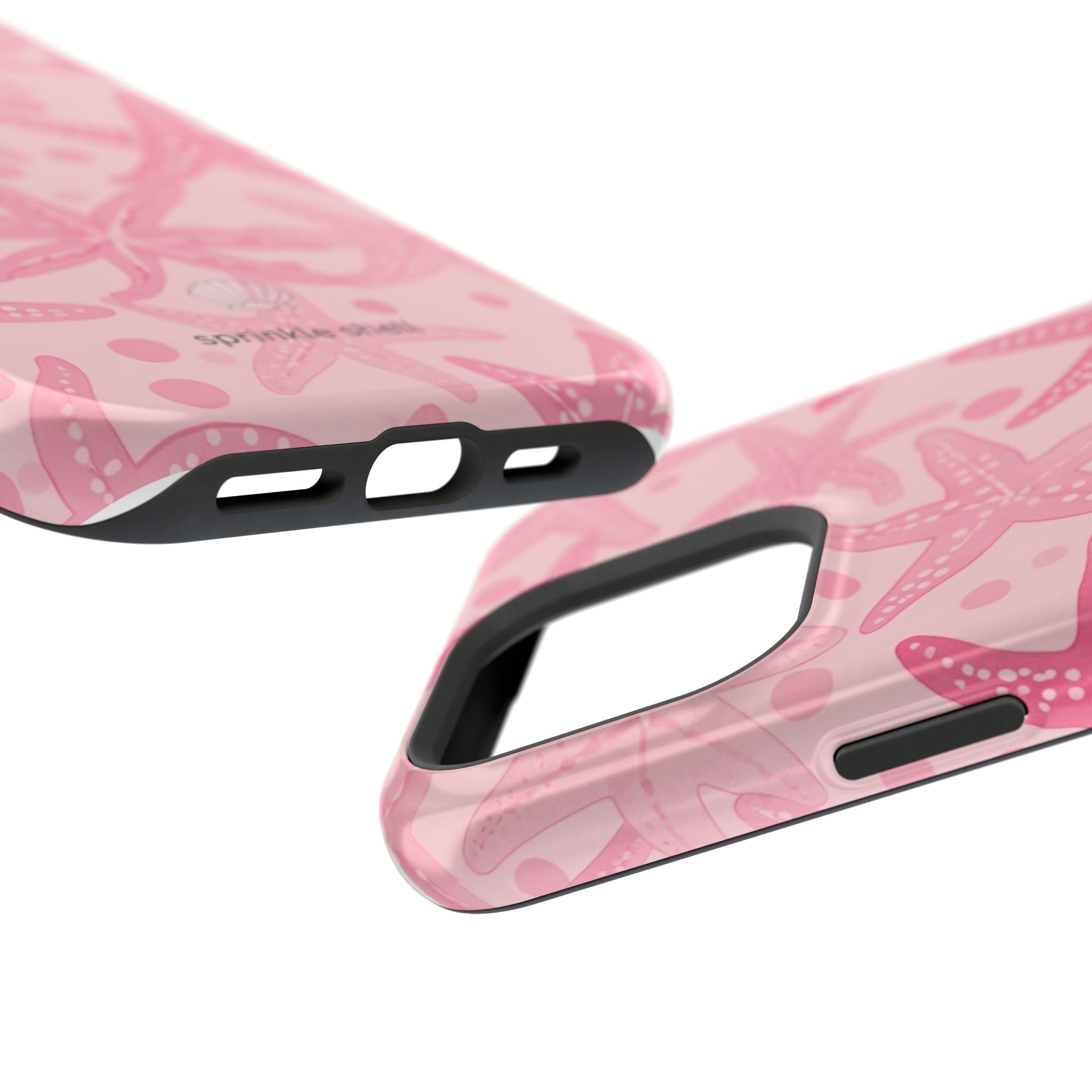 MagSafe Pink Starfish Iphone Case