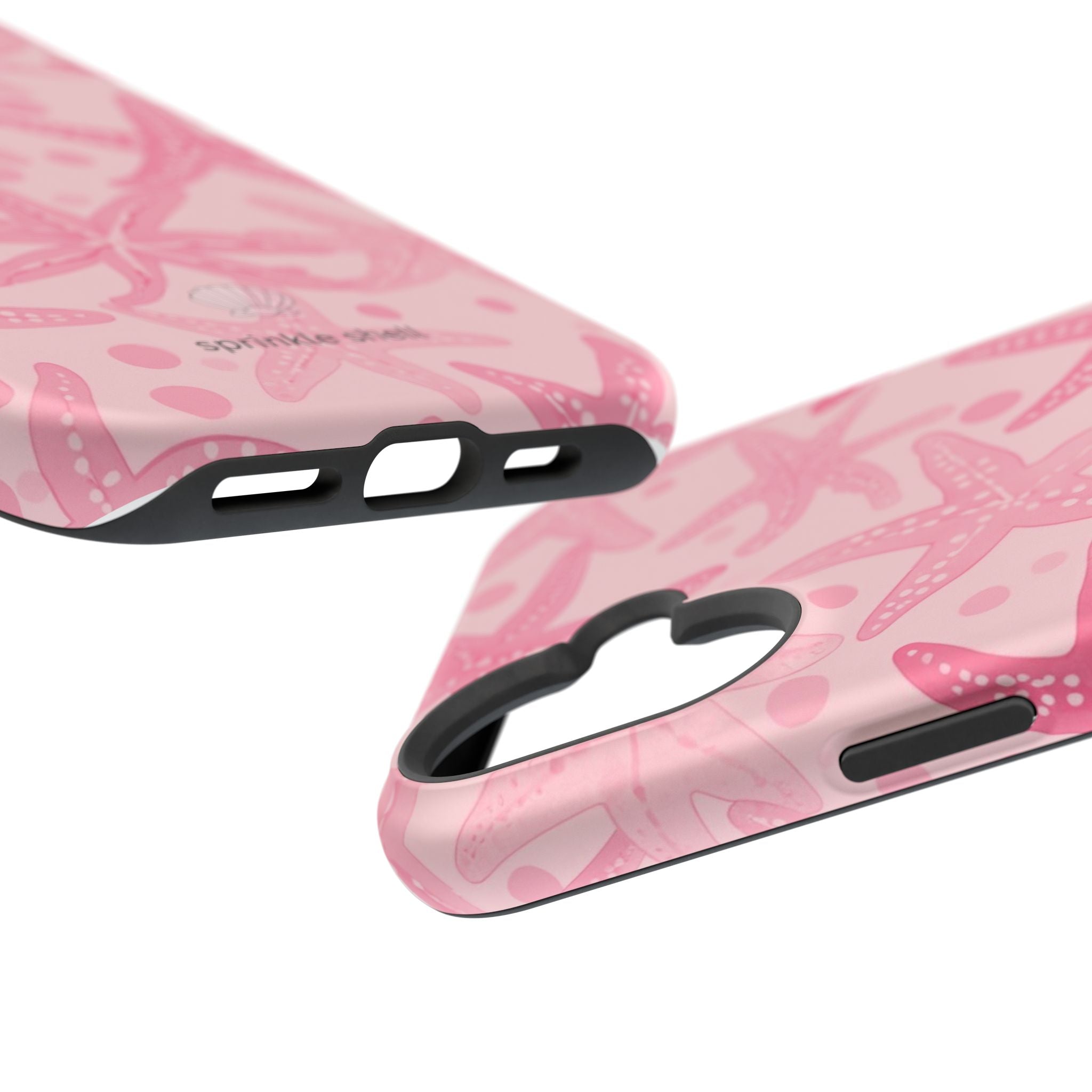 MagSafe Pink Starfish Iphone Case