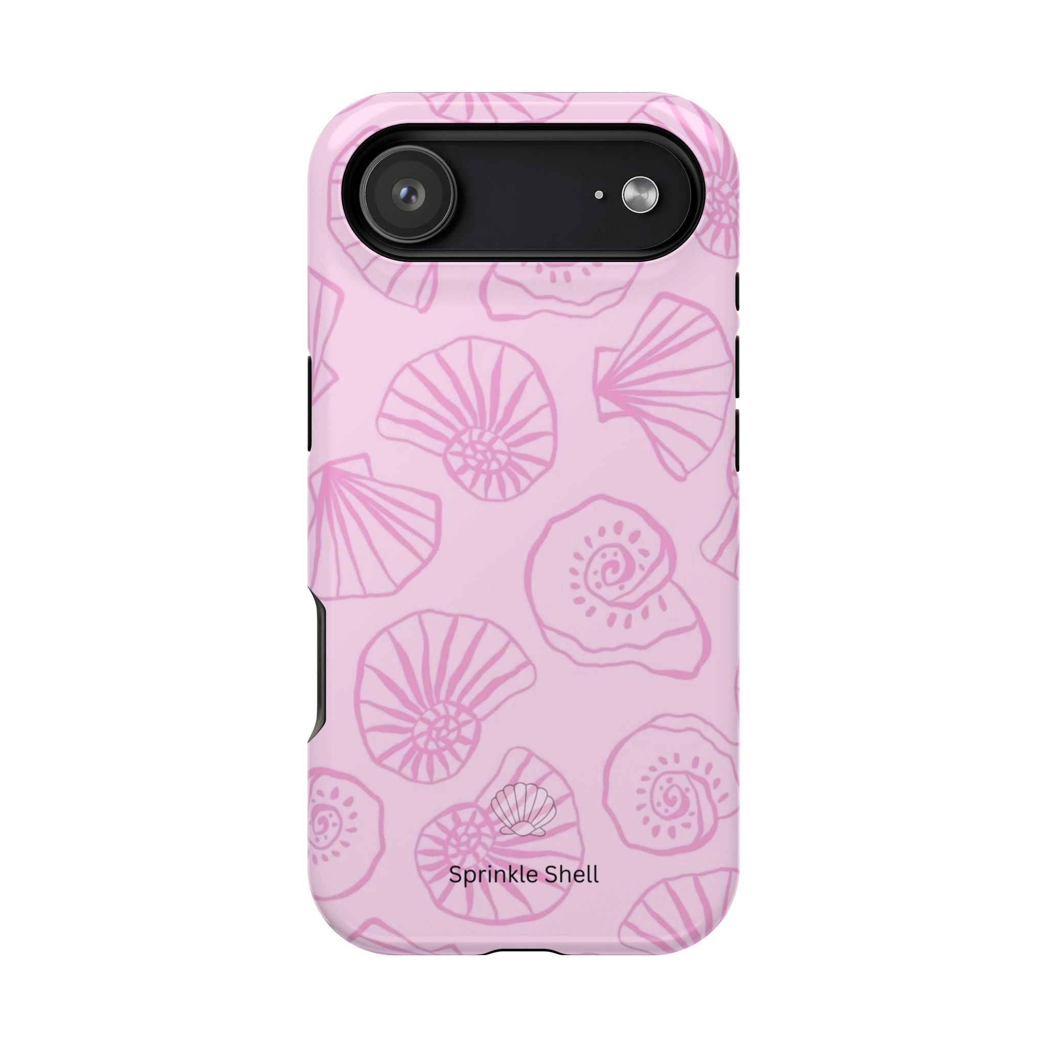 MagSafe pink shells case