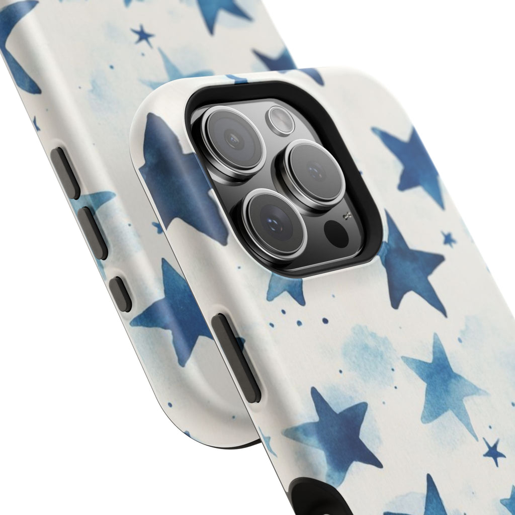 MagSafe Blue Stars iPhone Case