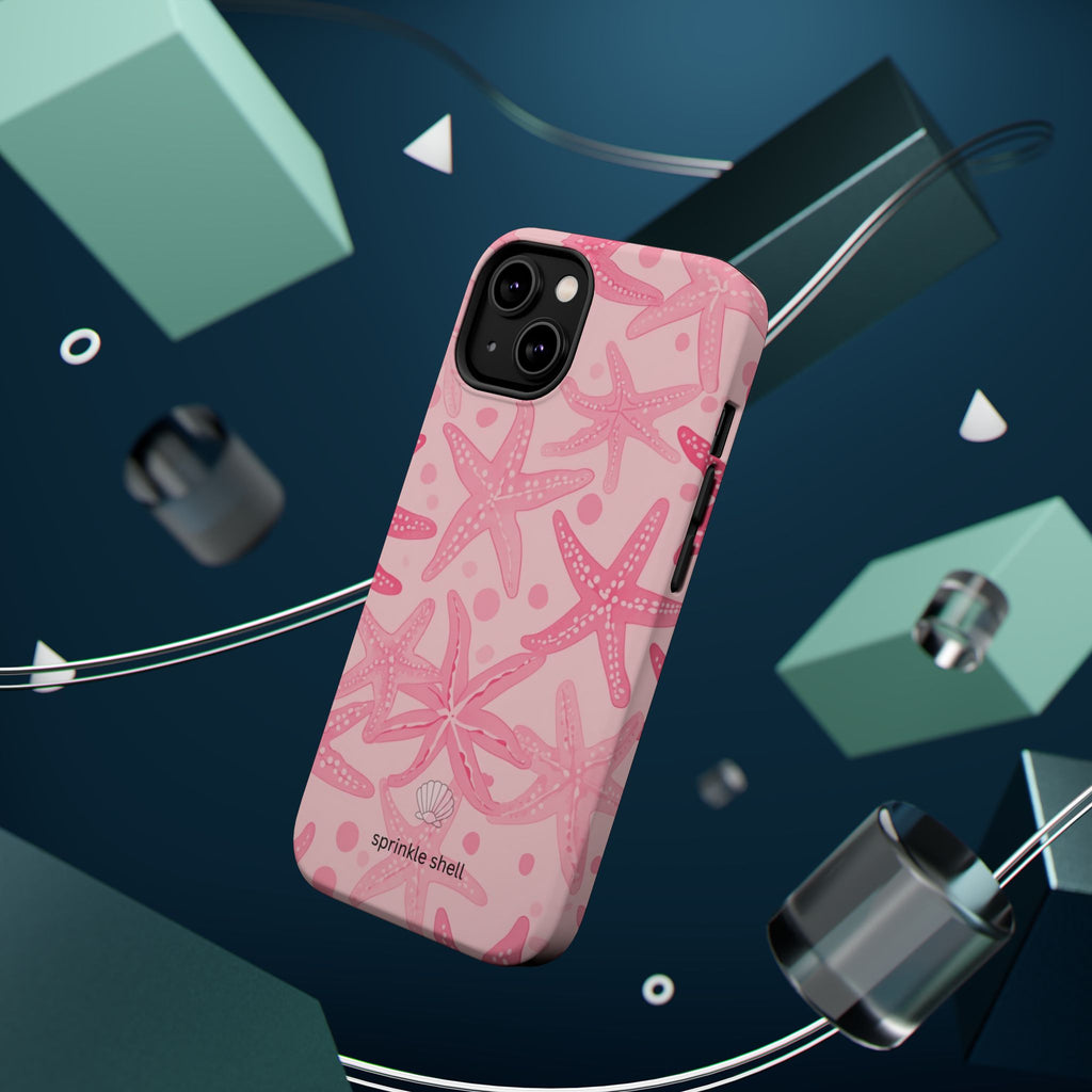 MagSafe Pink Starfish Iphone Case