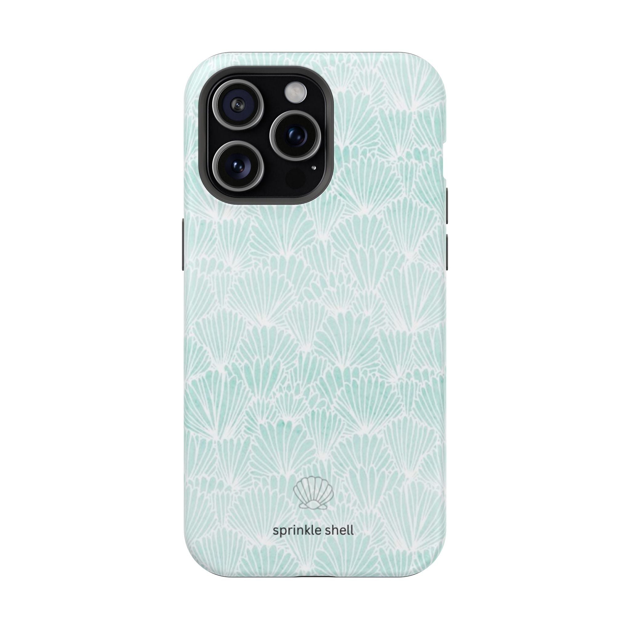 MagSafe Teal Shell Iphone case